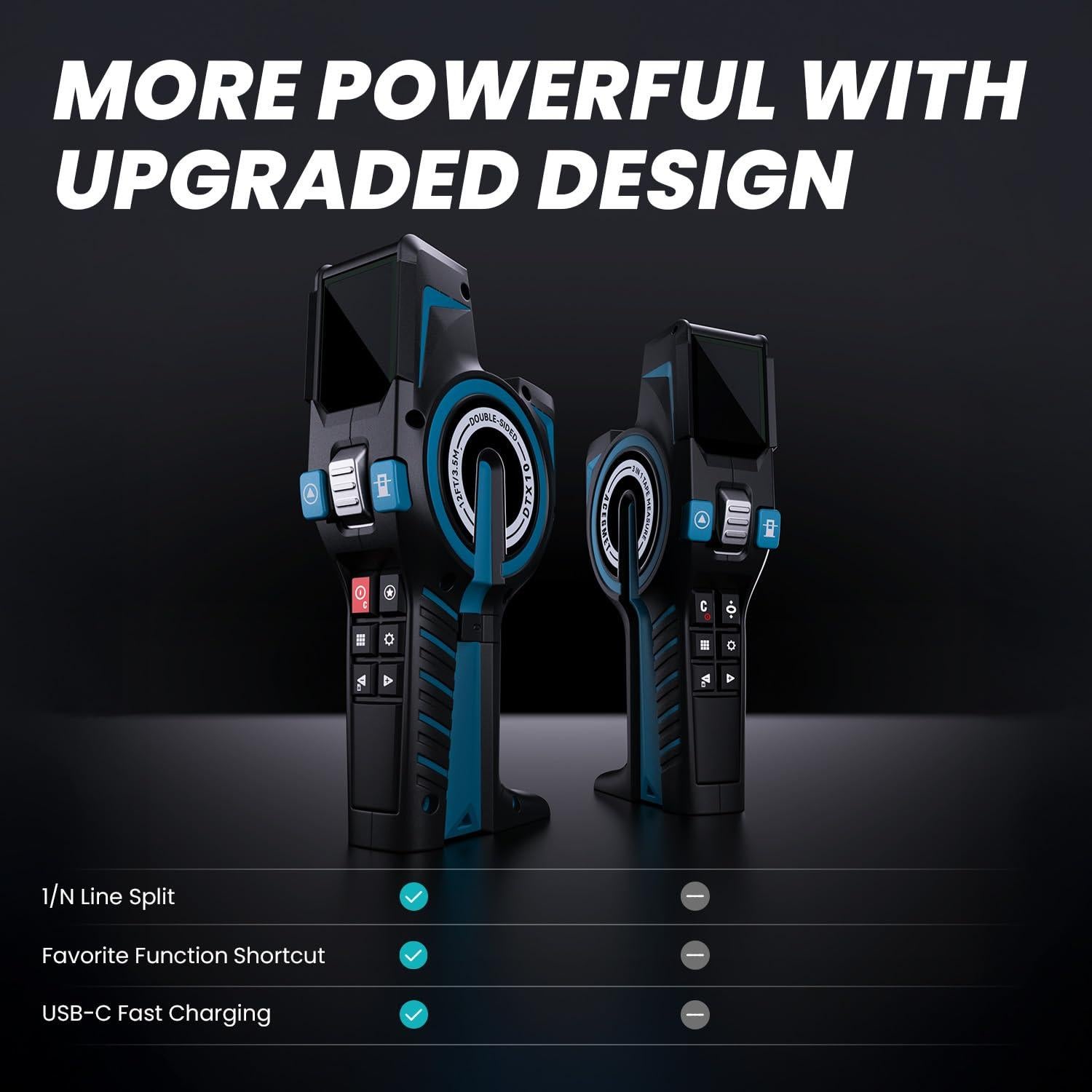 Cinta Métrica Digital ACEGMET DTX10 con Láser Verde 100.58m
