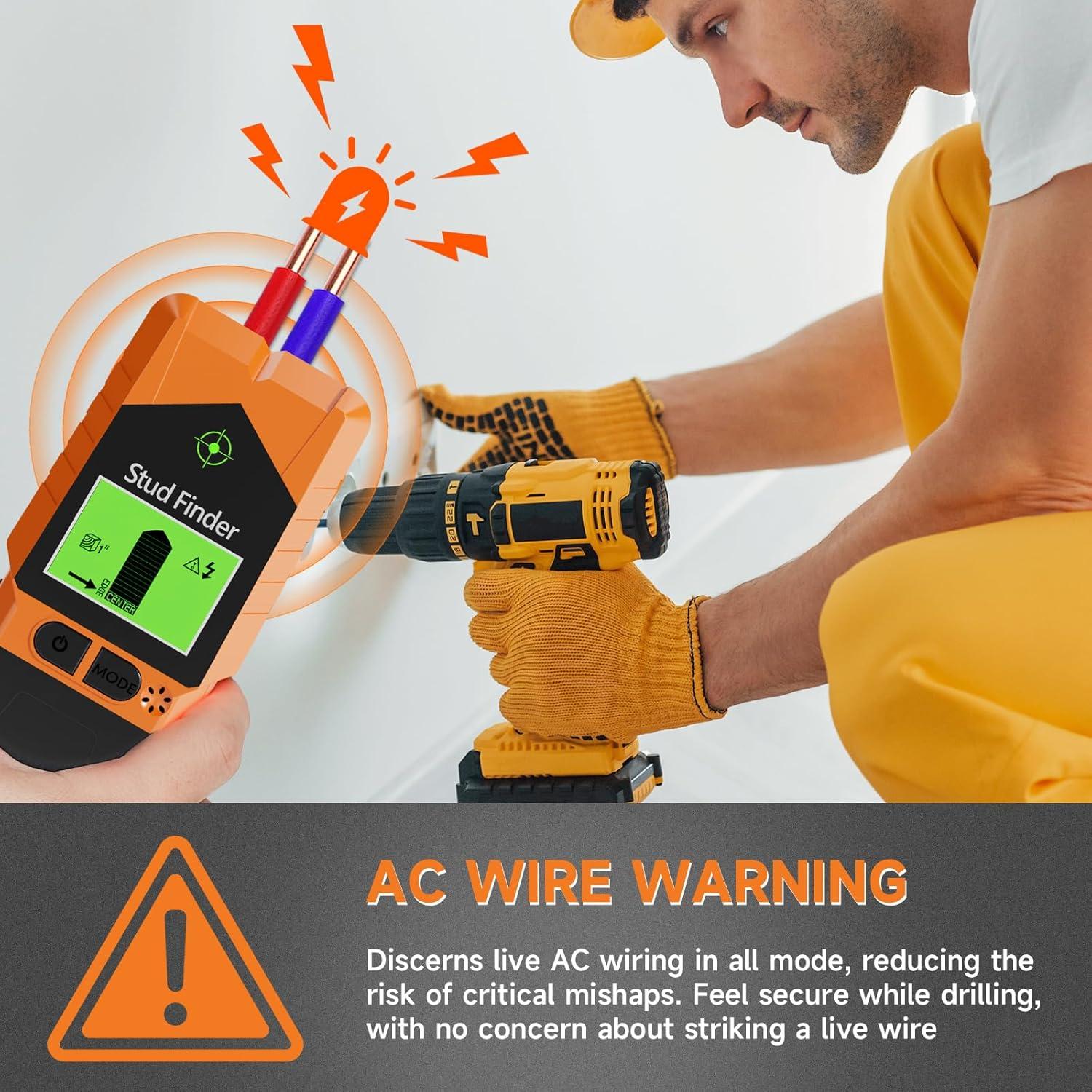 Buscador de Vigas Bistee T50 - Escáner 6 en 1 con LCD