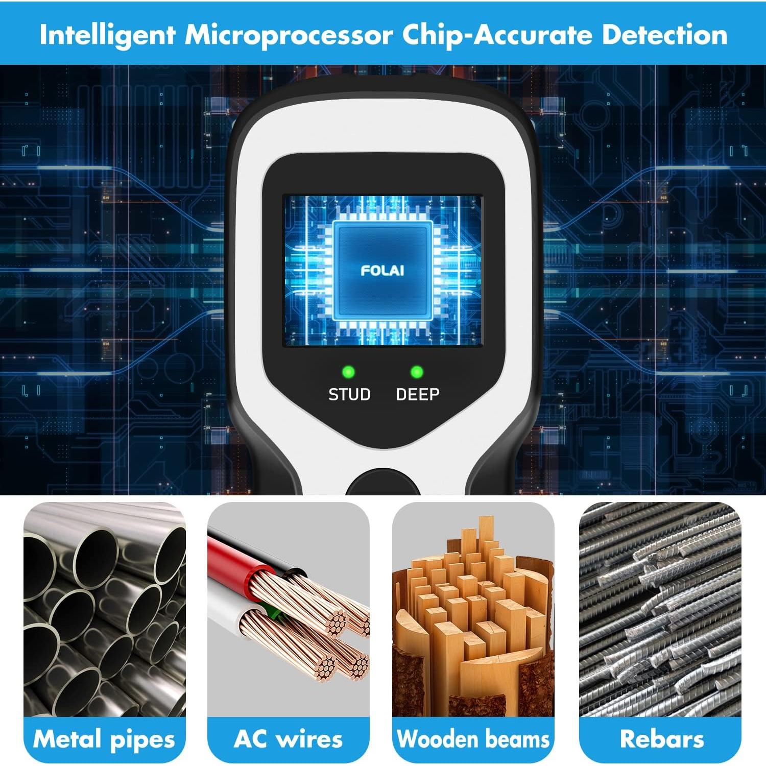 Buscador de Estudio FOLAI SY01-B - Detector 5 en 1 LCD HD