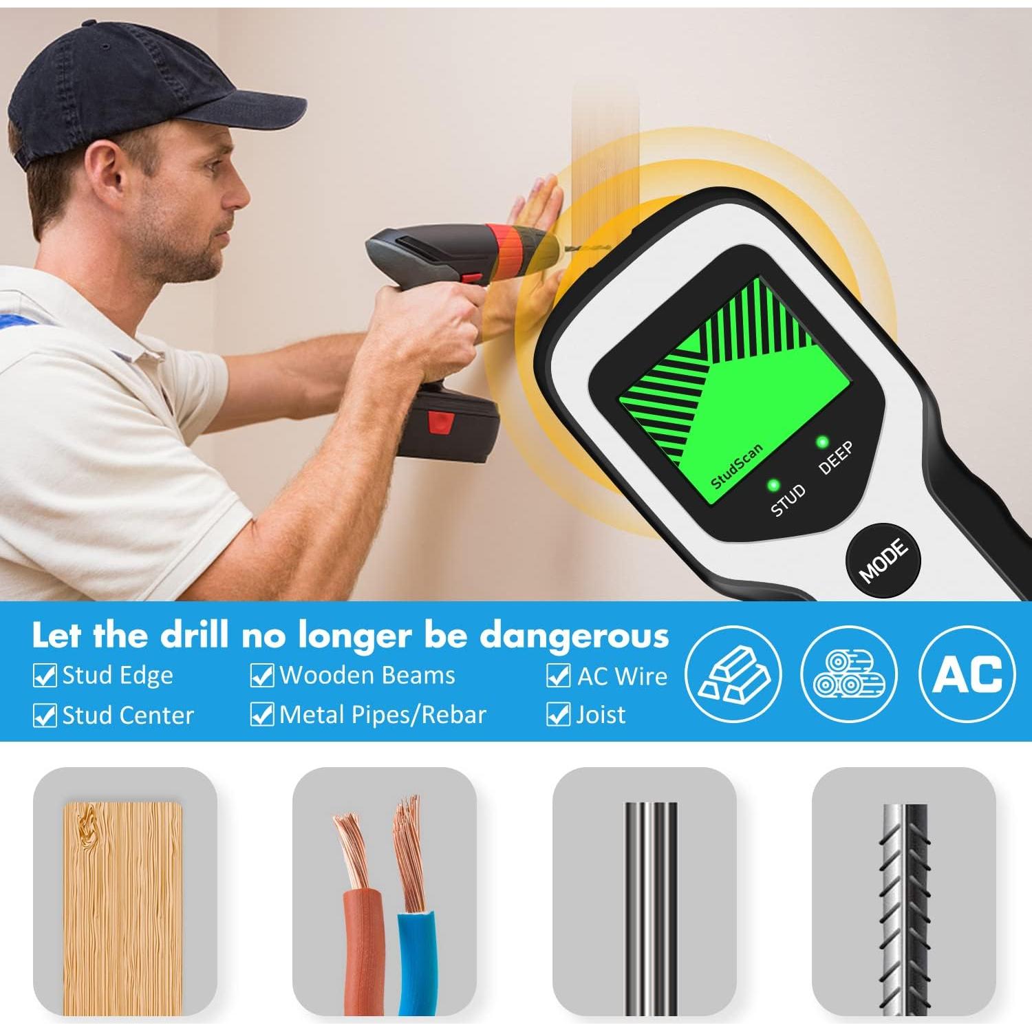 Buscador de Estudio FOLAI SY01-B - Detector 5 en 1 LCD HD