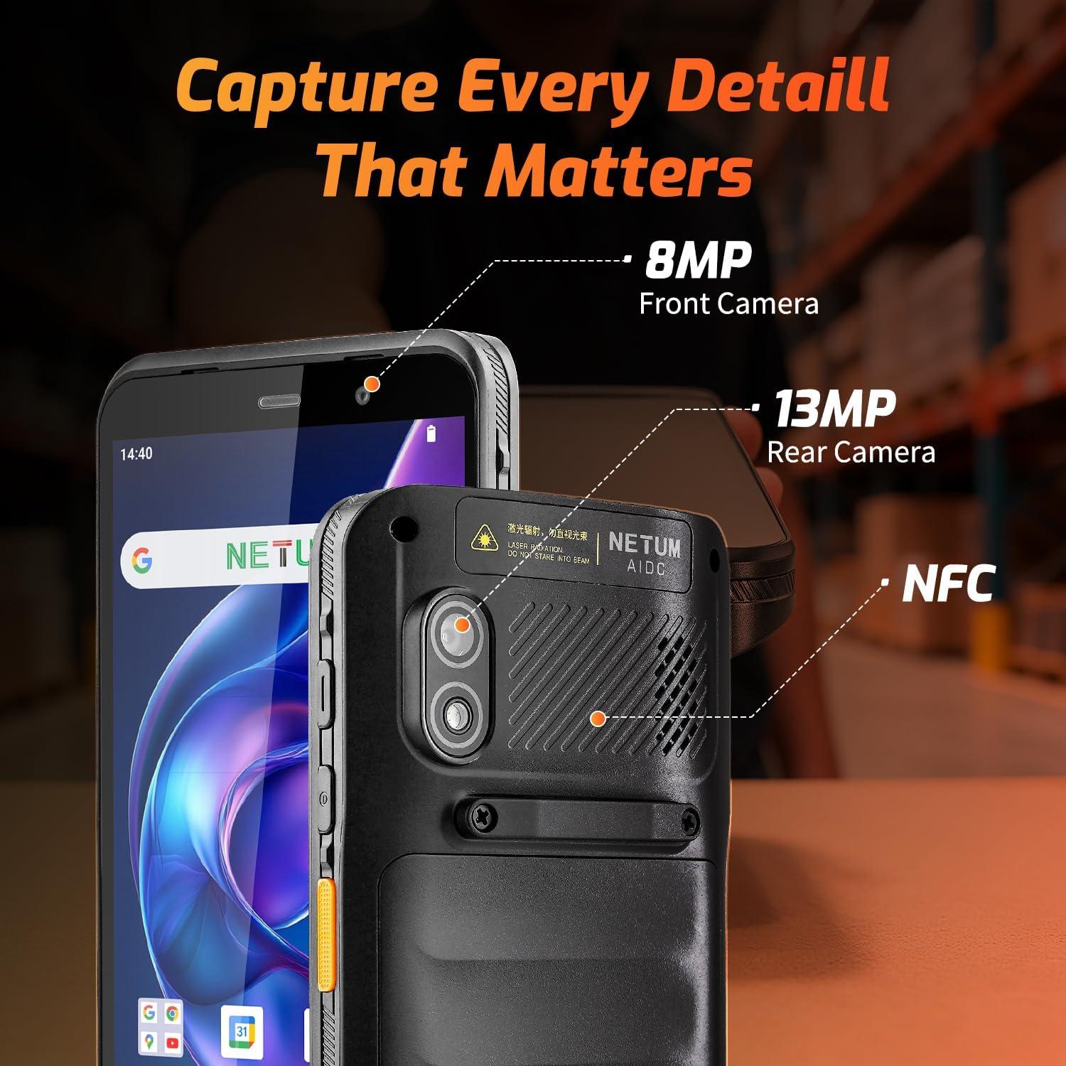 Escáner de Código de Barras NETUM Q900 Android 14 5.99"