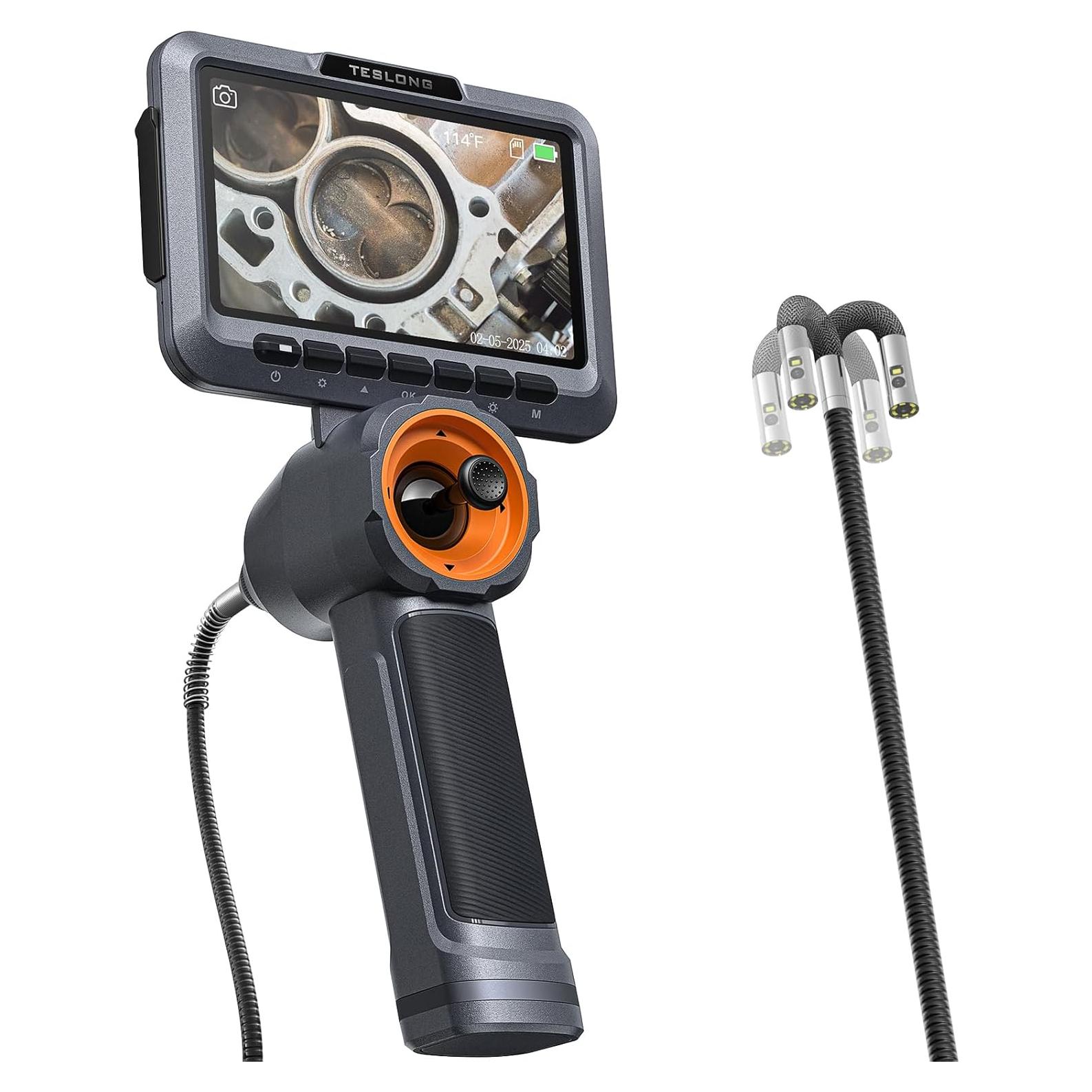 Borescopio Articulado Teslong TSTF550D65DL1.55 - Inspección HD