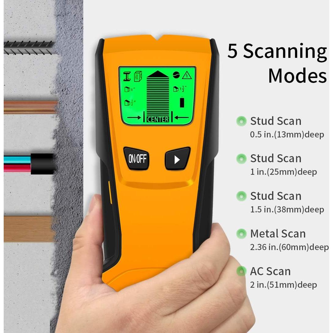 Buscador de Estudio OXV 5 en 1 - Escáner de Pared LCD