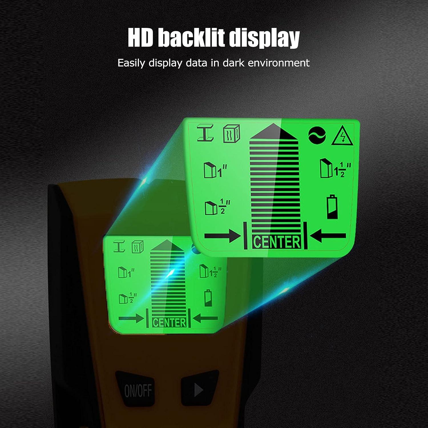 Detector de Pared Walfront TH210 Escáner Digital LCD 9V