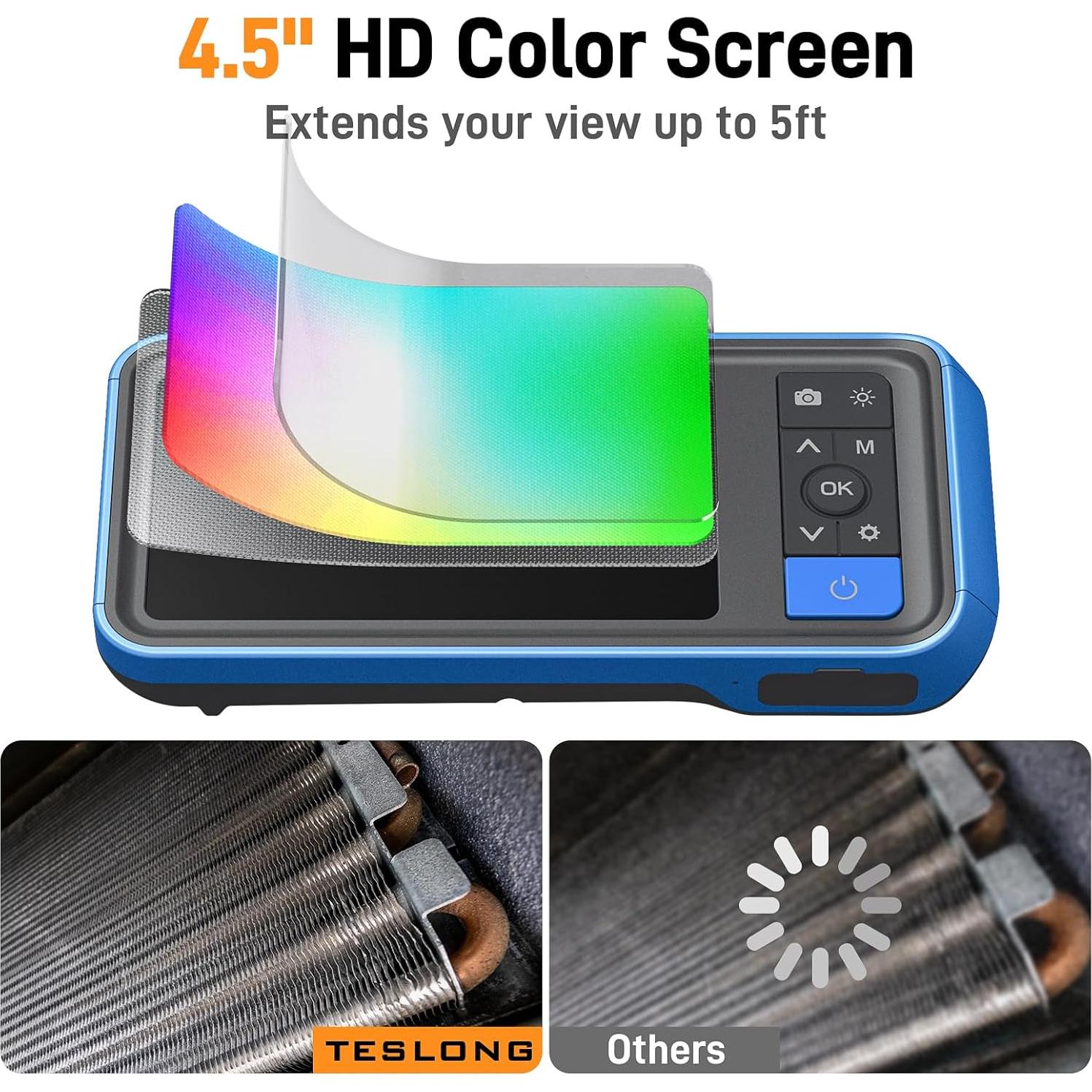 Cámara Telescópica Teslong MS450-TP5 HD 1080P 5FT