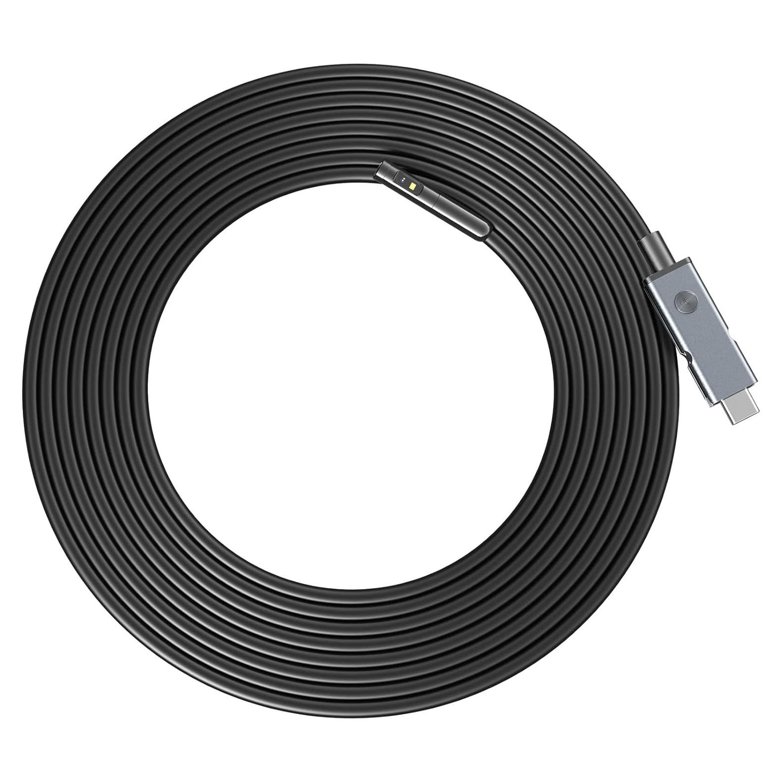 Probe de Doble Lente 1.5m Teslong MS450 - Cable Semi-Rígido 5mm