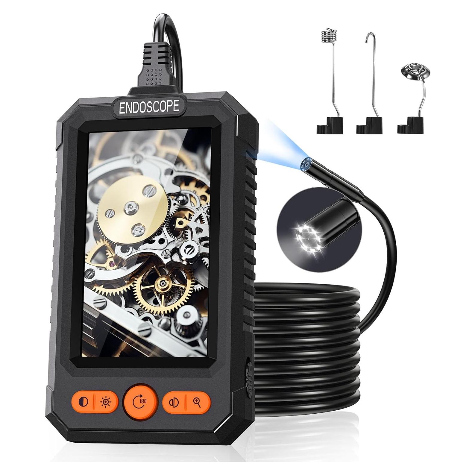 Cámara de Borescopio BlueSwan 5m HD con Luz LED IP67