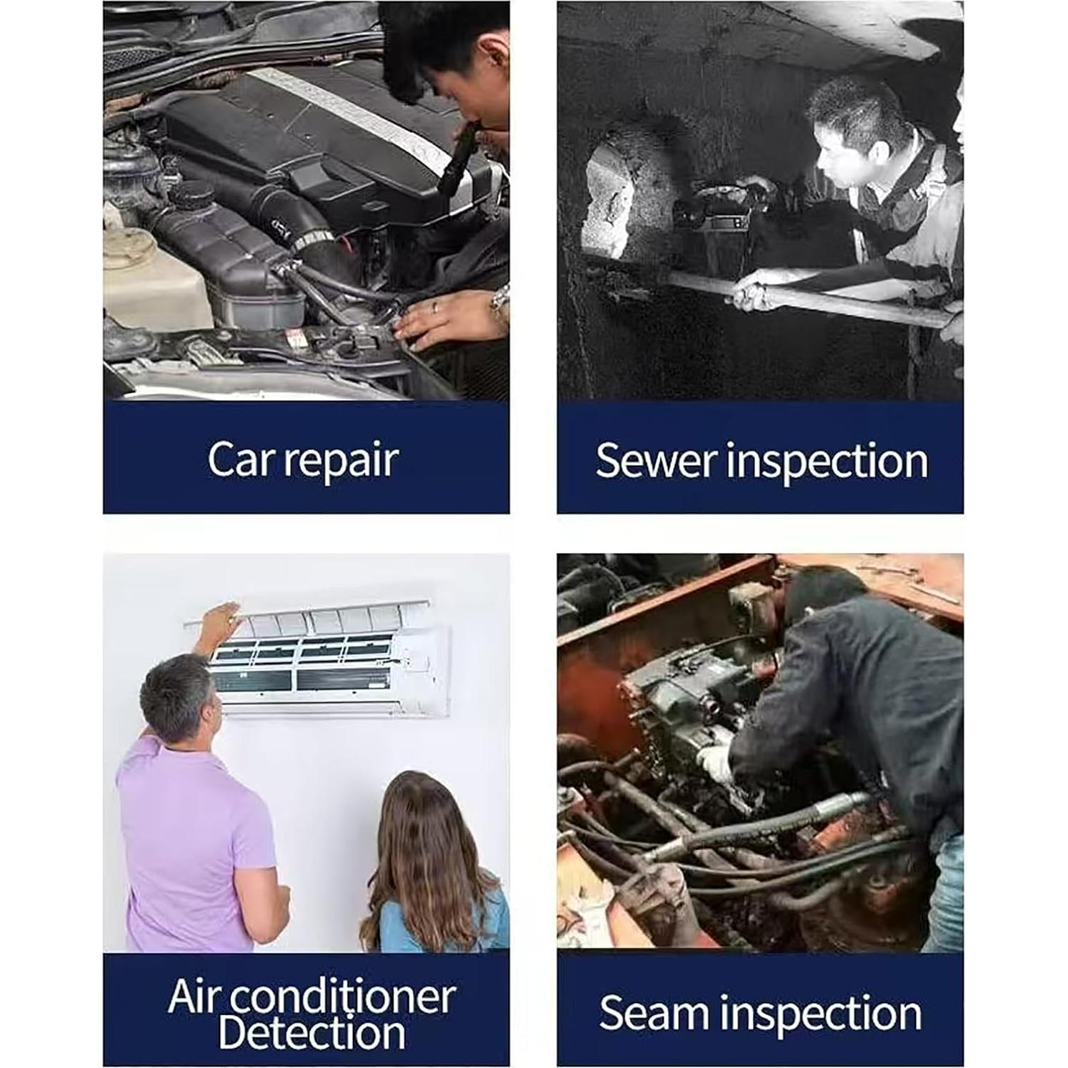 Cámara de Borescopio Flexible Nfutreon M60 10m HD 1280P IP67