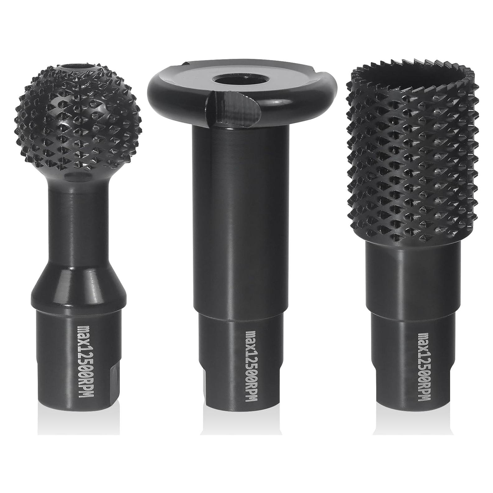 Juego de 3 Accesorios de Molinillo Pomsare para Amoladora 5/8-11