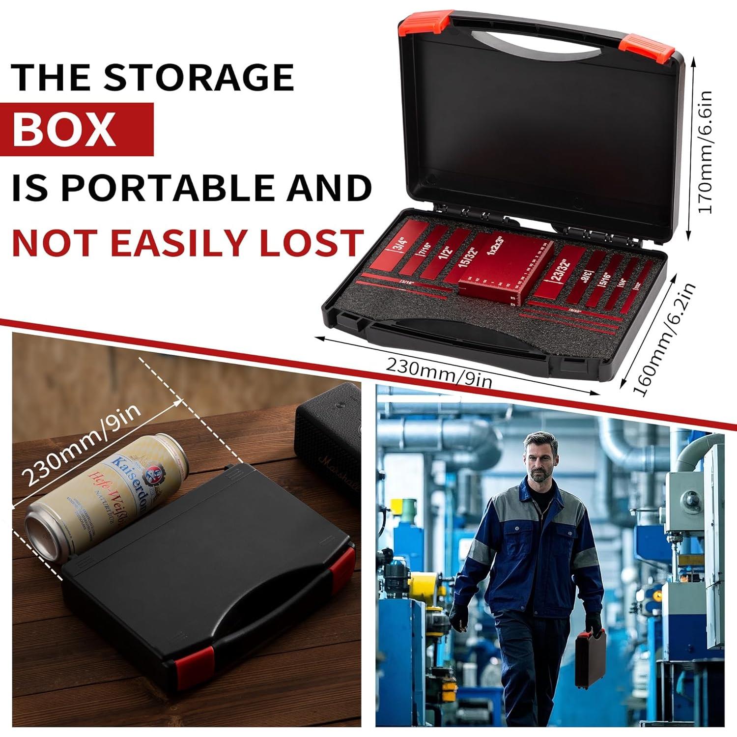 Set de 15 Bloques de Configuración GQGP para Carpintería