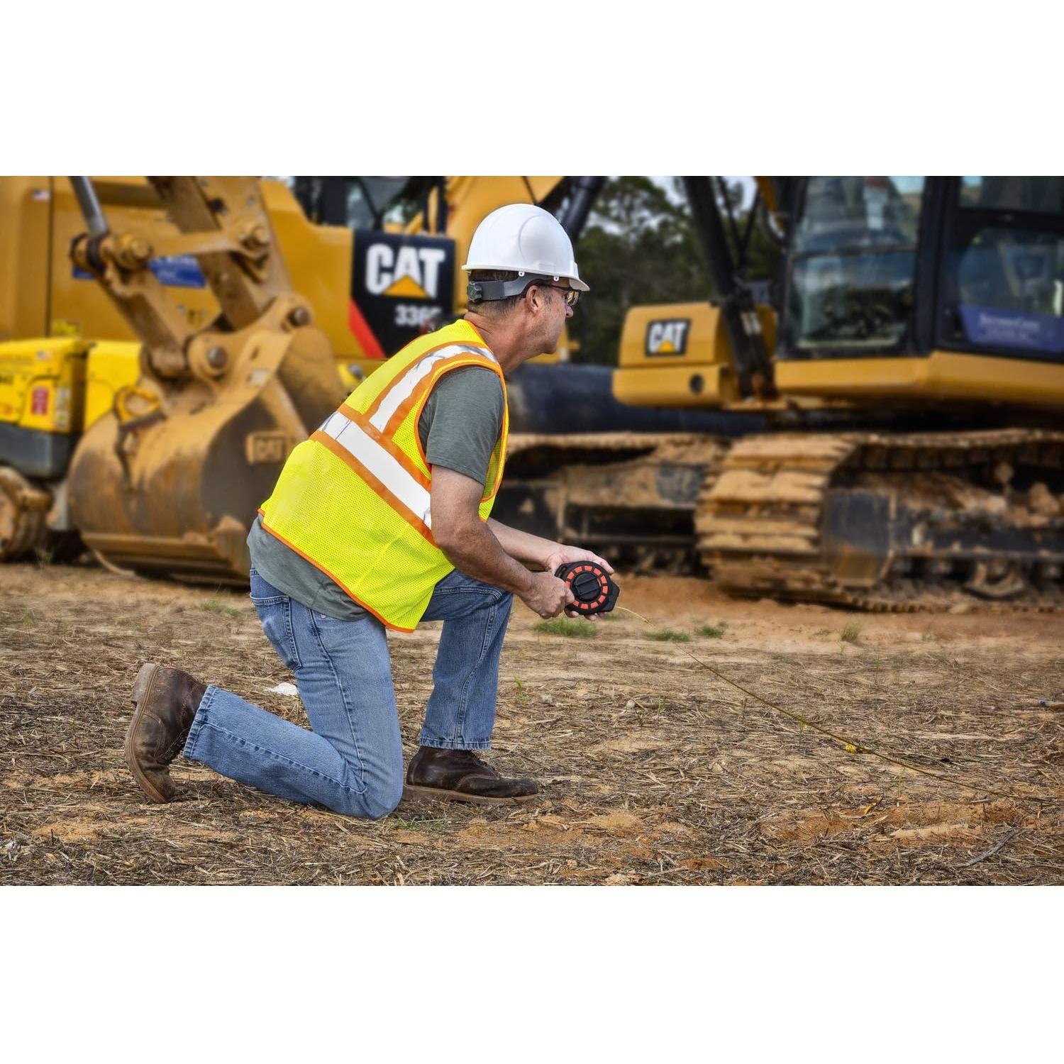 Cinta de acero de construcción Lufkin 3/8" x 30.5 m - ST100-07