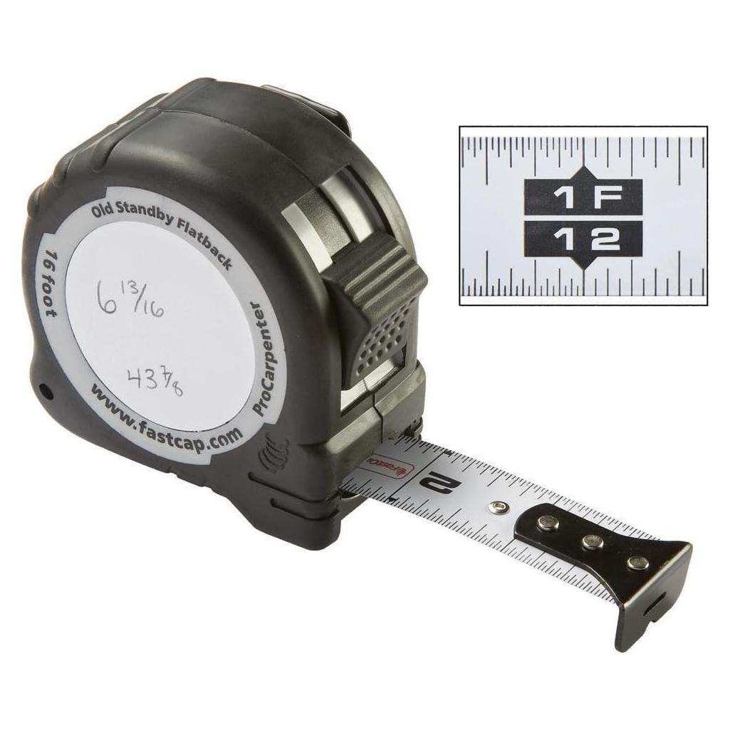 Cinta Métrica Plana 4 Remaches FastCap PS-FLAT16 5m