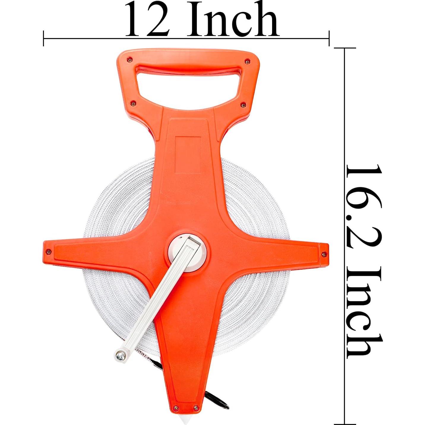 Cinta Métrica Retráctil Coloch 100 Metros Fibra de Vidrio