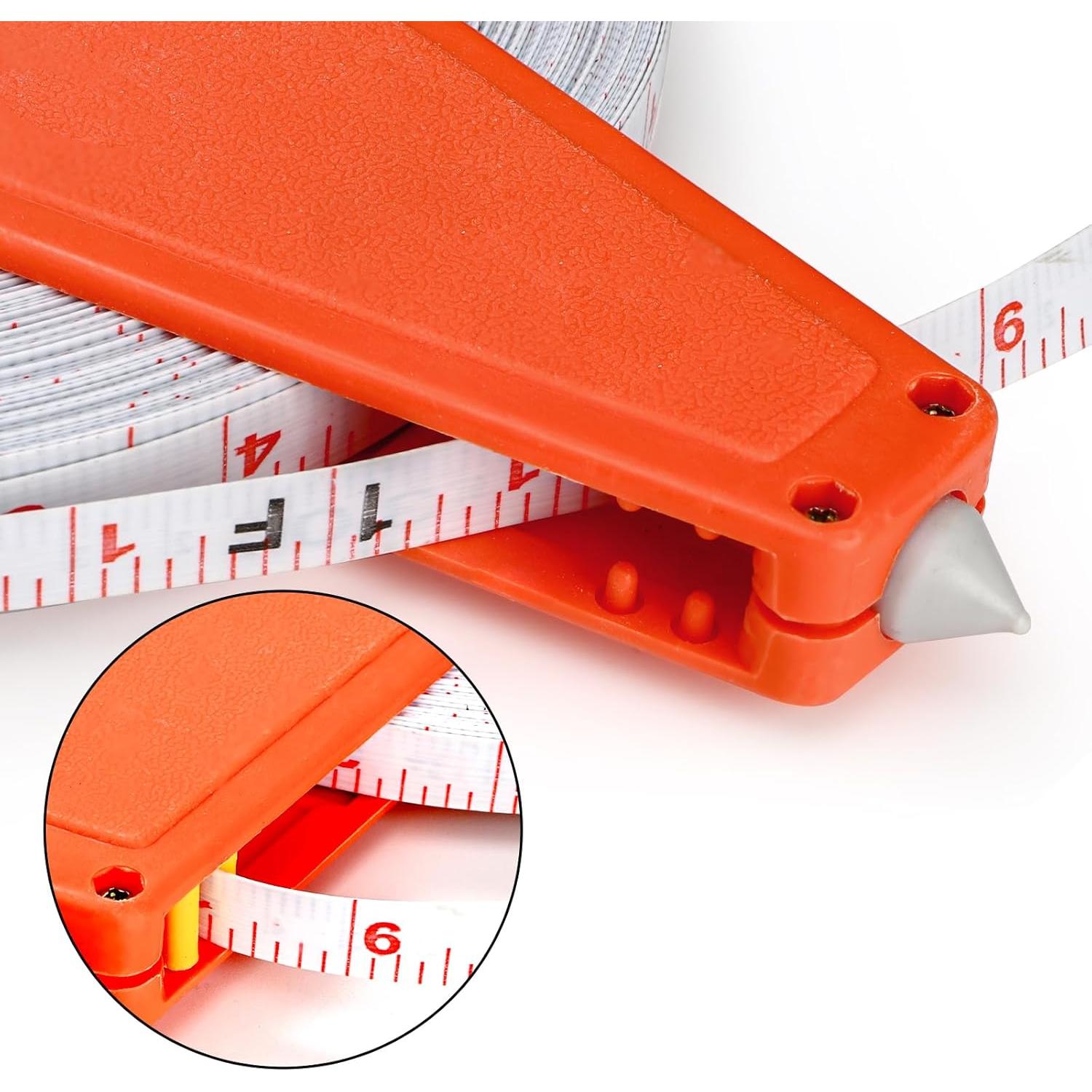 Cinta Métrica Retráctil Coloch 100 Metros Fibra de Vidrio