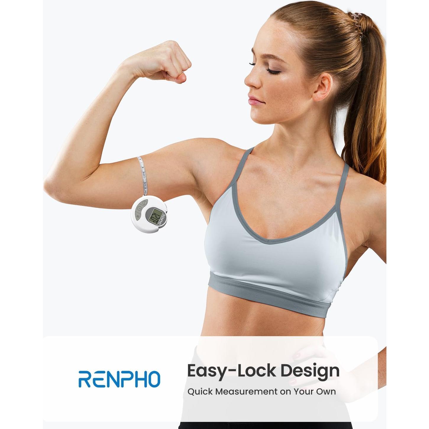 Cinta Métrica Corporal Inteligente RENPHO Bluetooth 150cm