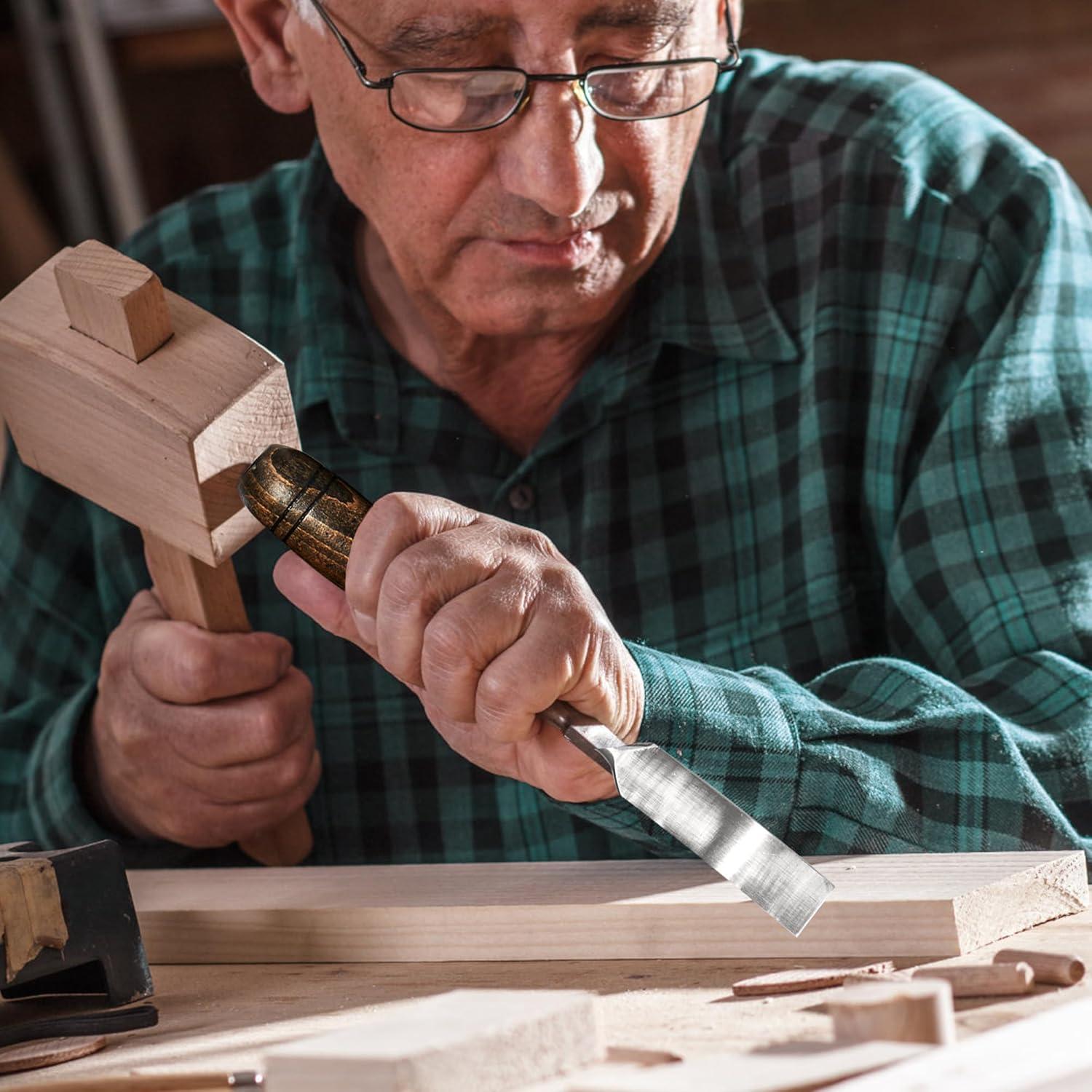 Set de Gubias de Madera SELFIE CAT 12 Piezas con Caja