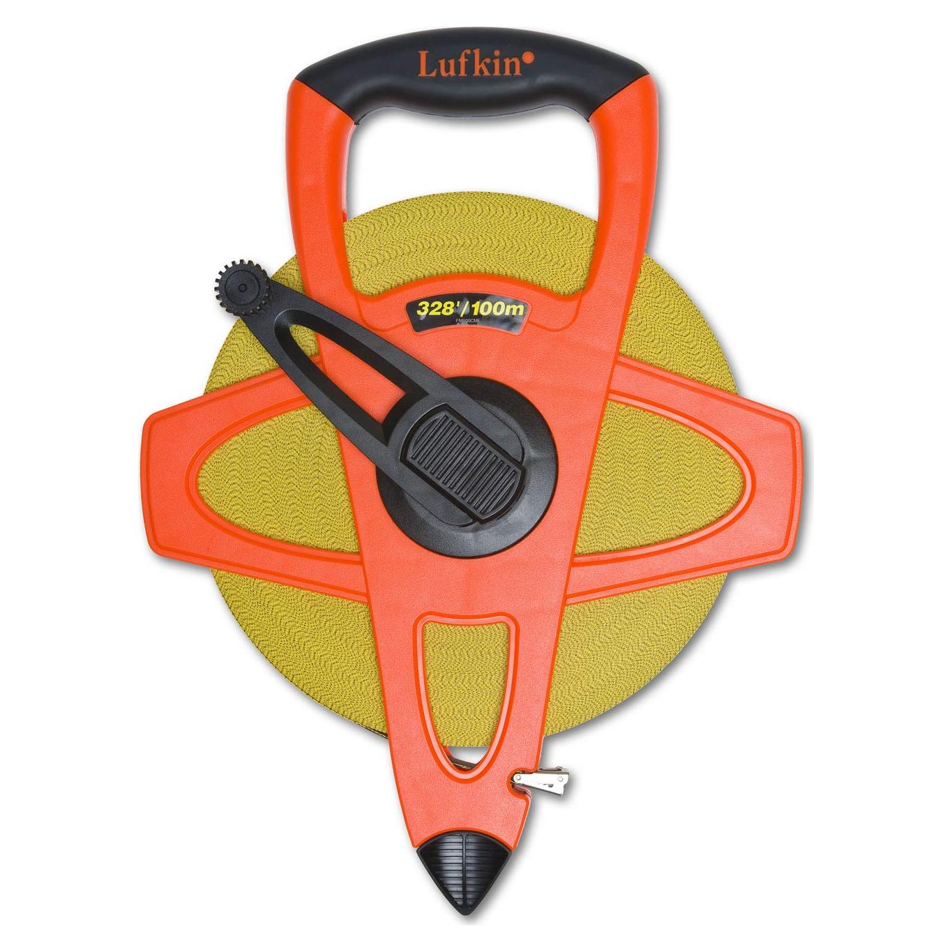 Cinta Métrica de Fibra de Vidrio Crescent Lufkin 100m Naranja