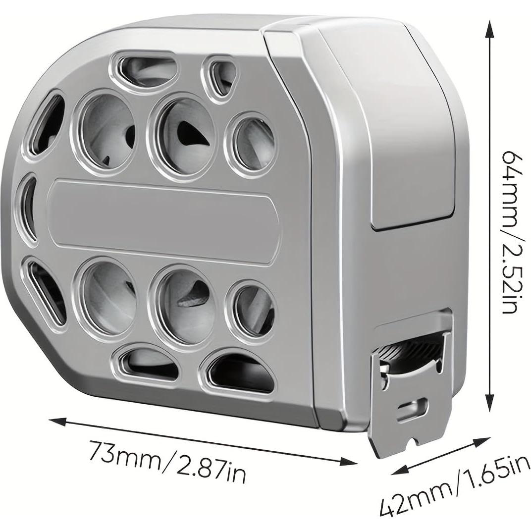 Cinta Métrica de Acero Inoxidable Liucocotos 5m Doble Cara