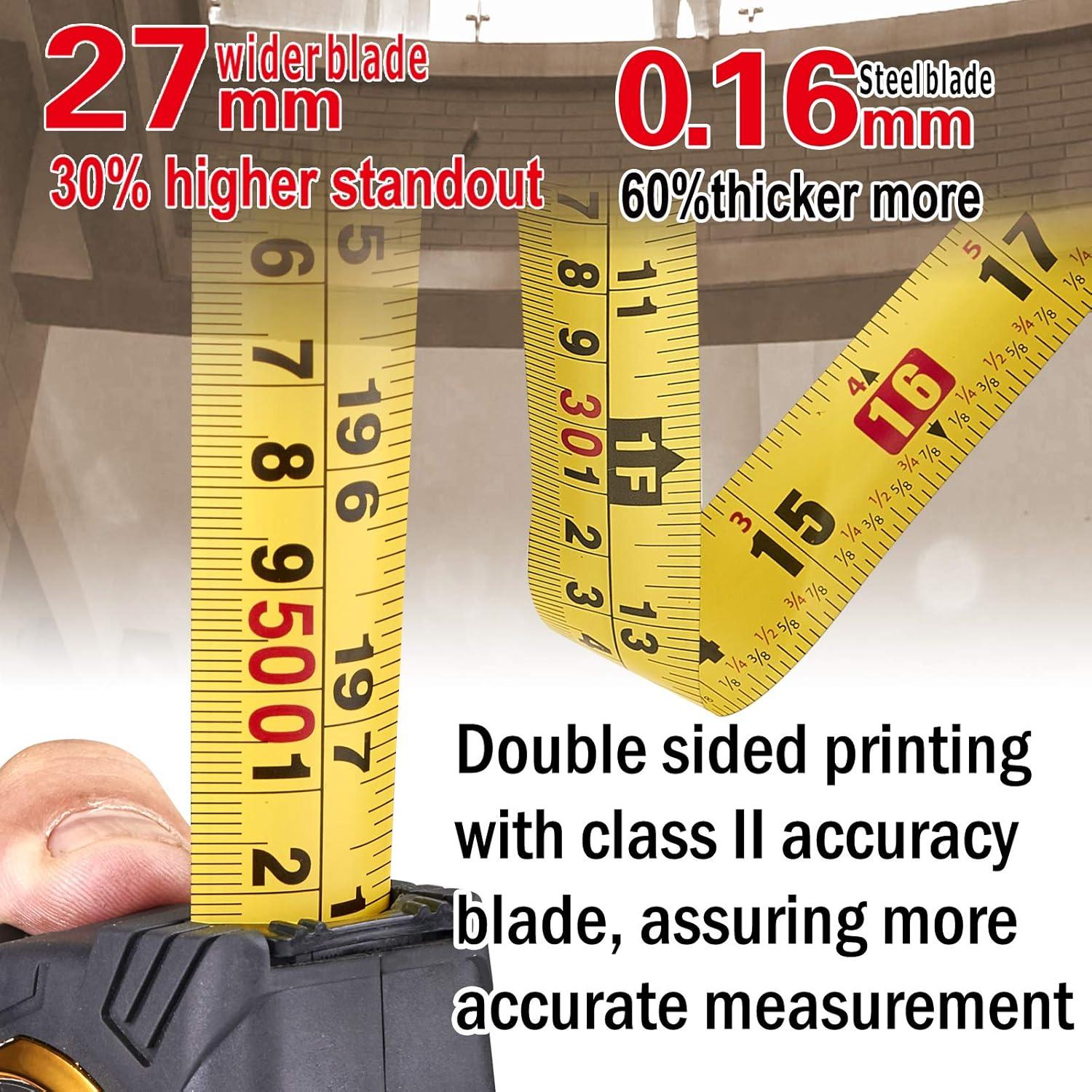 Cinta Métrica ASSIST Pro 5.5M Doble Escala Resistente