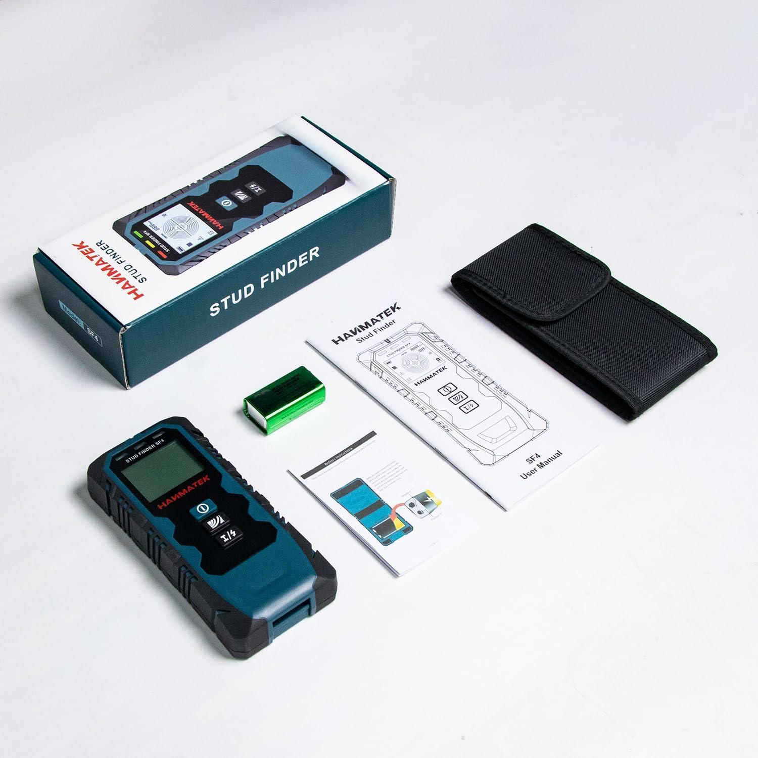 Escáner de Pared HANMATEK SF4 5 en 1 con Pantalla LCD