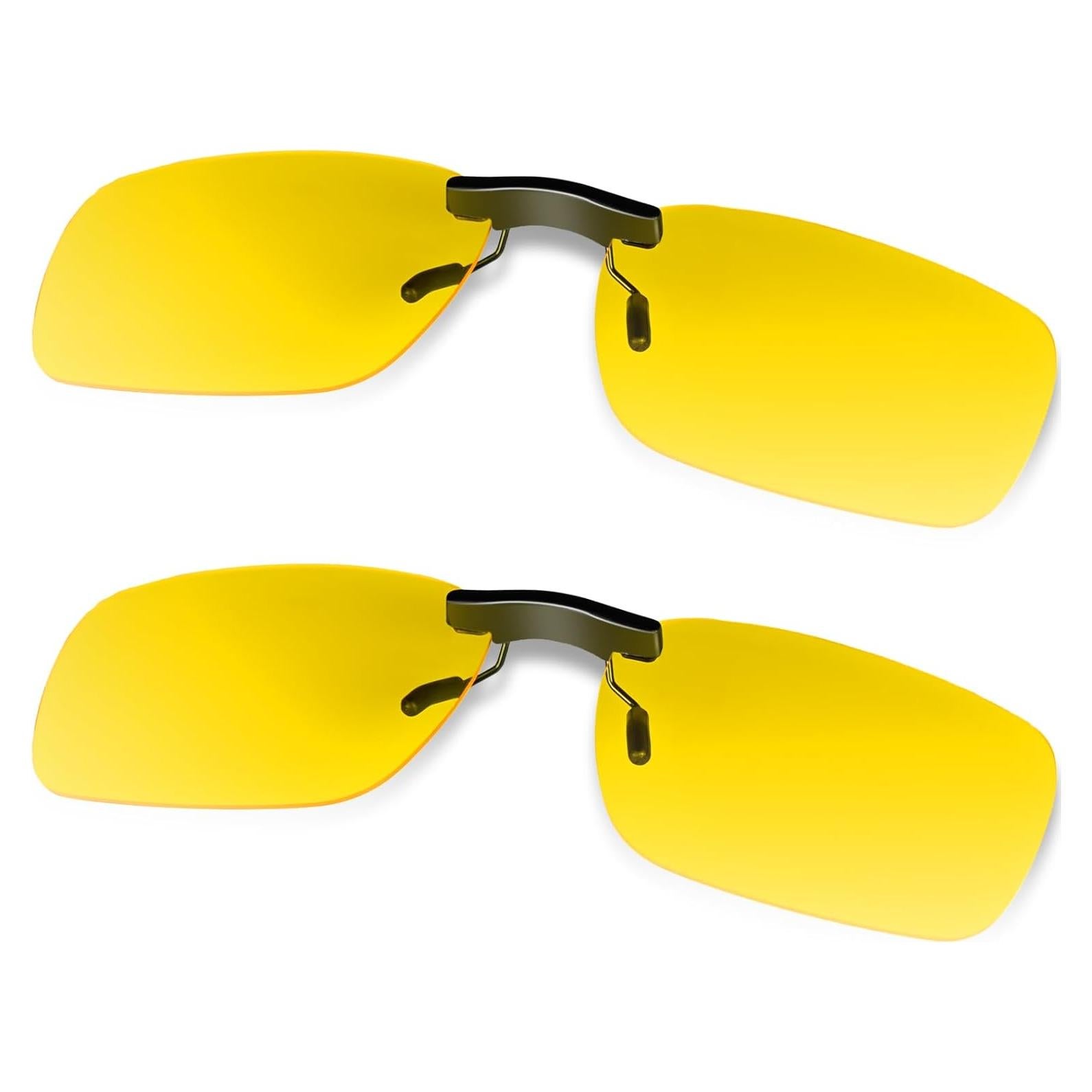 Gafas Clip-On Polarizadas de Conducción Nocturna UV400 - Each Cool