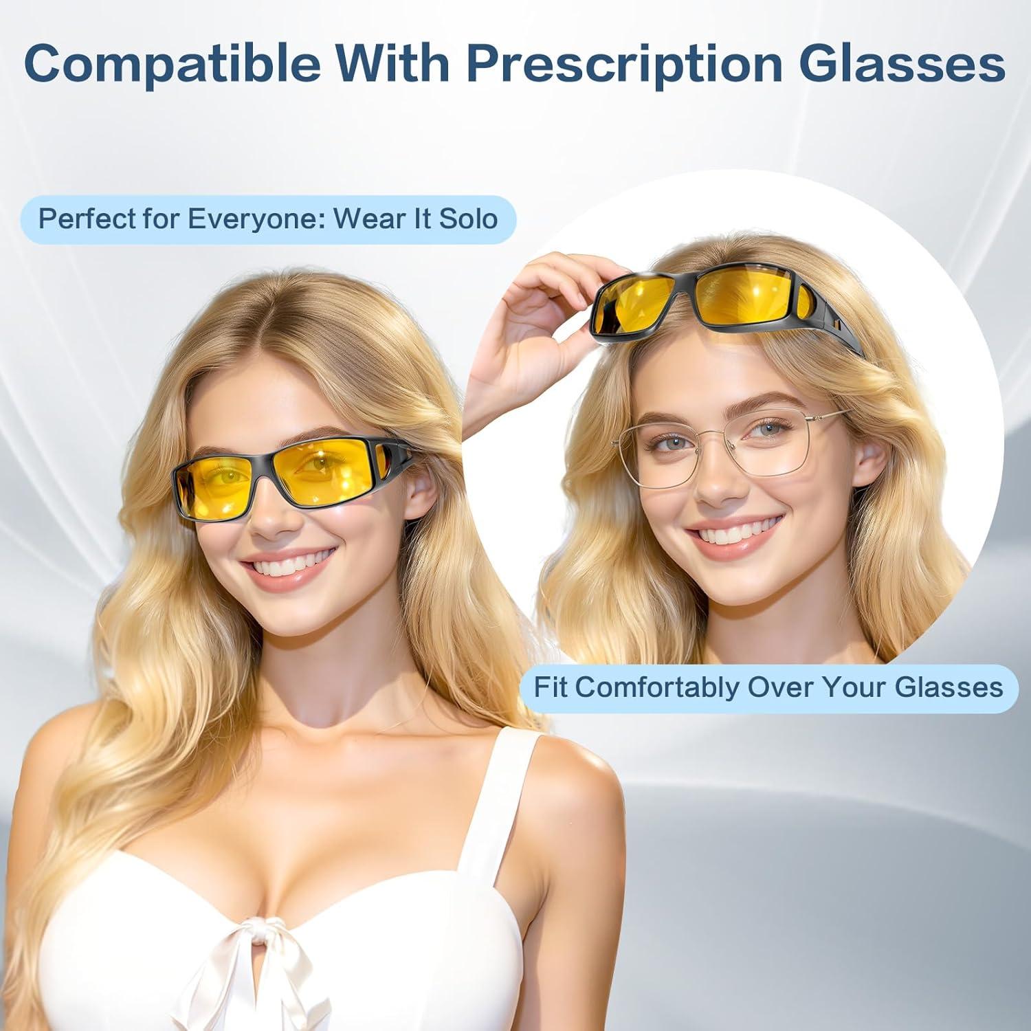 Gafas de Conducir Nocturna MTGEV Antirreflejo Polarizadas