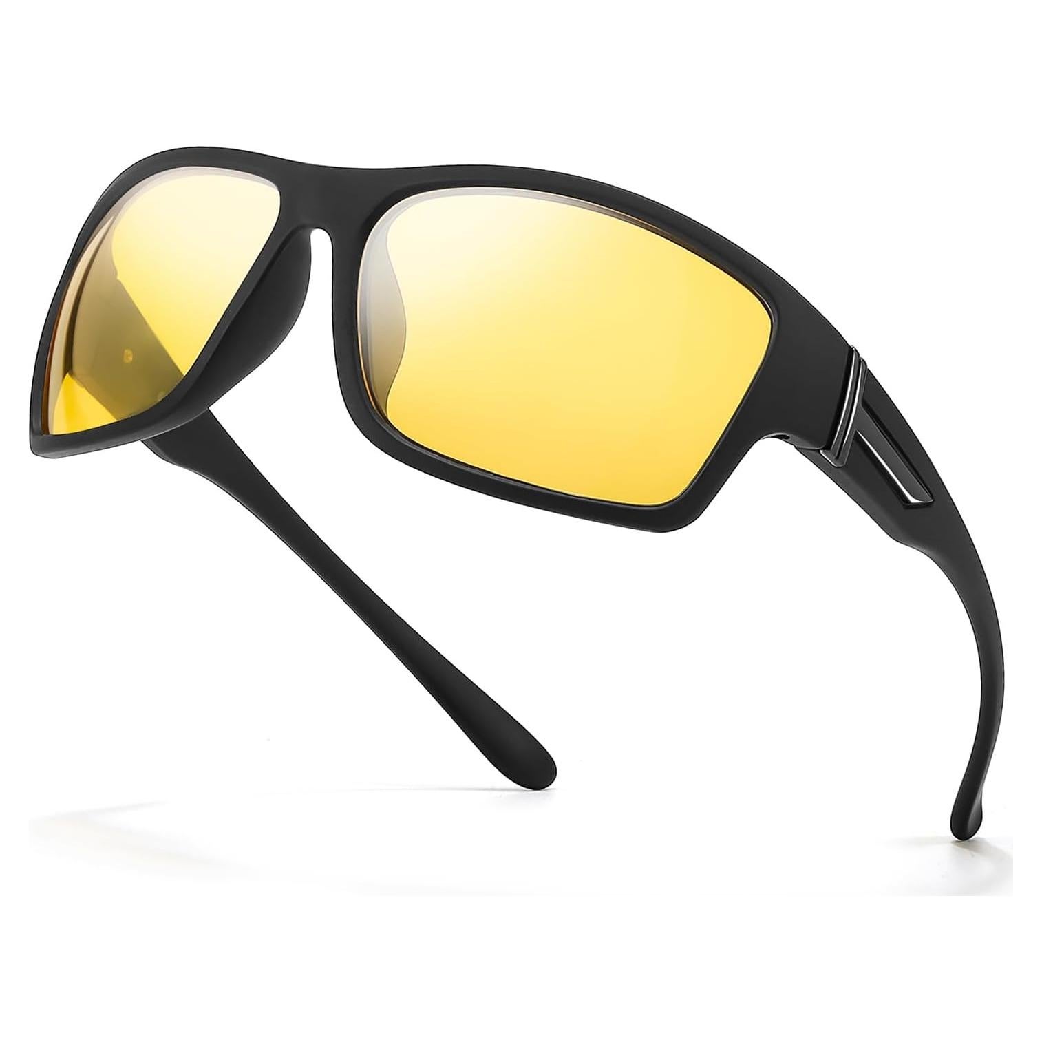 Gafas de Conducción Nocturna Myiaur Hombres Polarizadas UV400