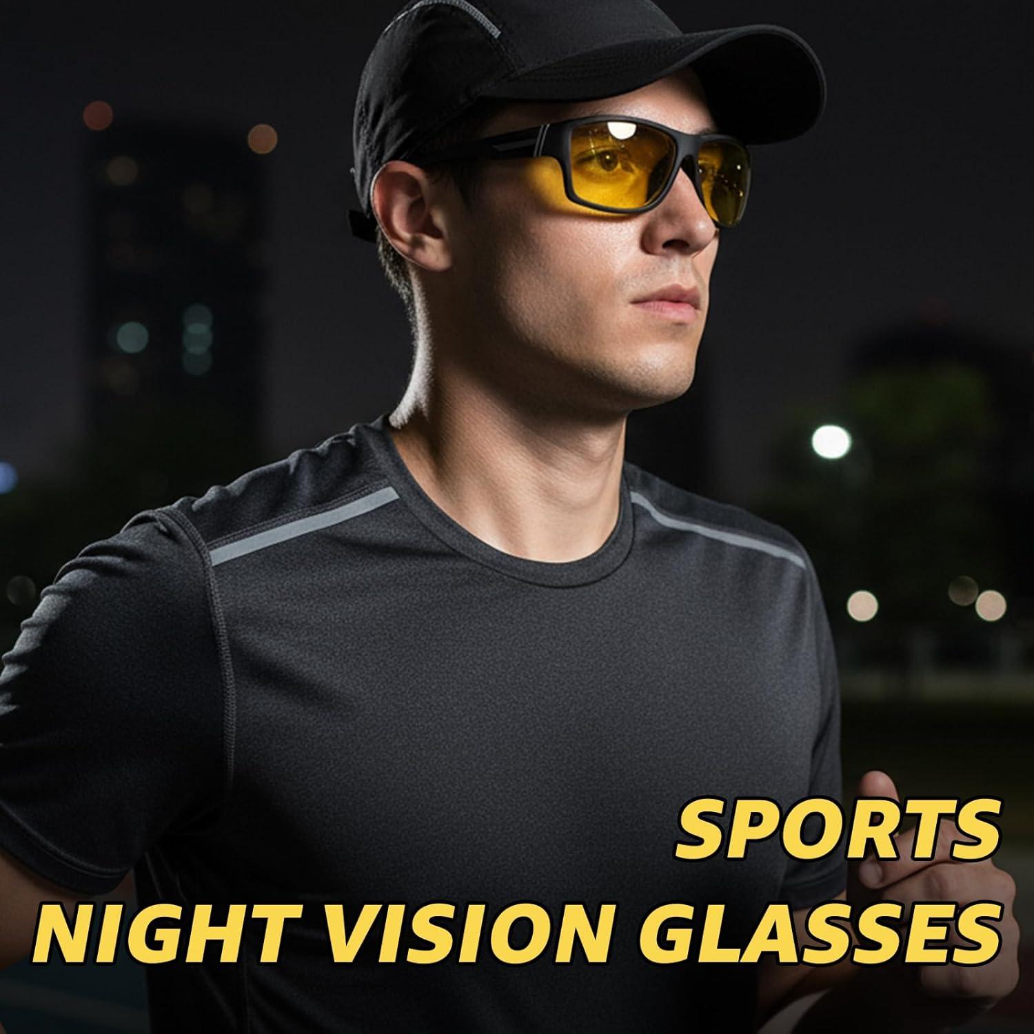 Gafas de Conducción Nocturna Myiaur Hombres Polarizadas UV400