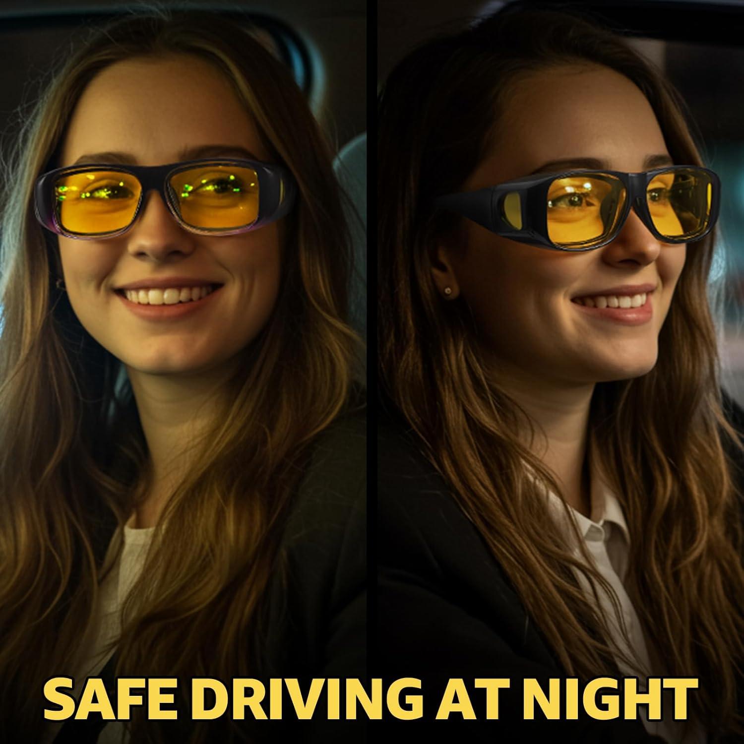 Gafas de Visión Nocturna Polarizadas Myiaur para Mujeres - 2 Pack