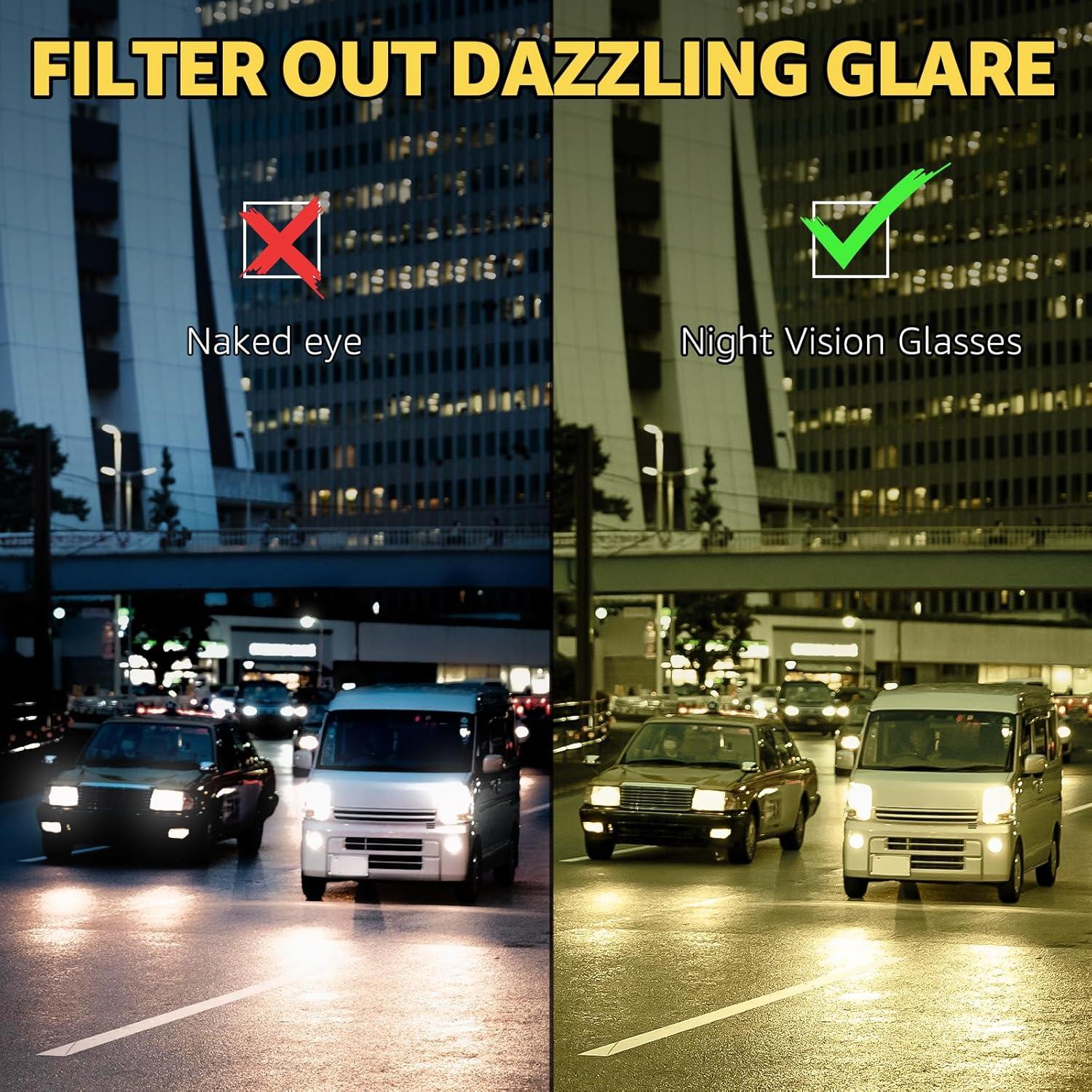 Gafas de Visión Nocturna Polarizadas Myiaur para Mujeres - 2 Pack