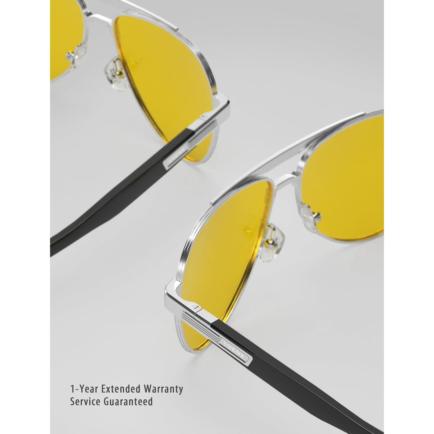 Gafas de sol LUENX Aviador Polarizadas UV400 para Conducir