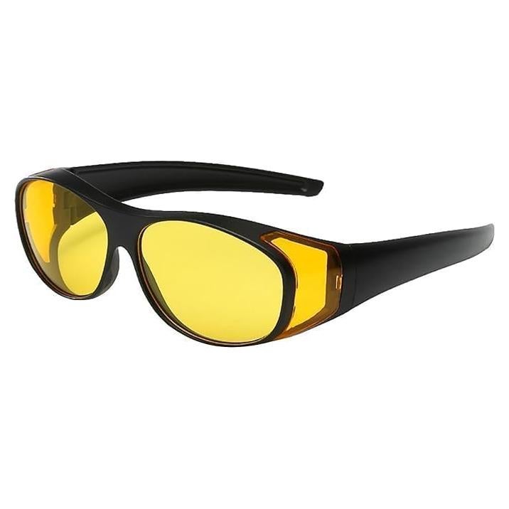 Gafas de visión nocturna polarizadas Cauaoa con tinte amarillo