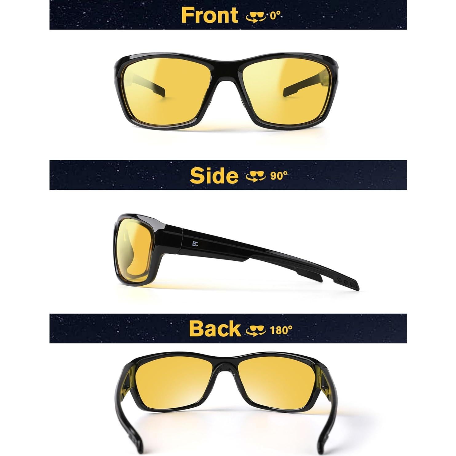 Gafas de Visión Nocturna BIRCEN Antideslumbrantes Unisex