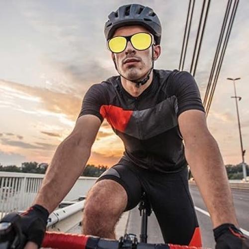 Gafas de Visión Nocturna Infrarrojas UV Amarillas Ajustables