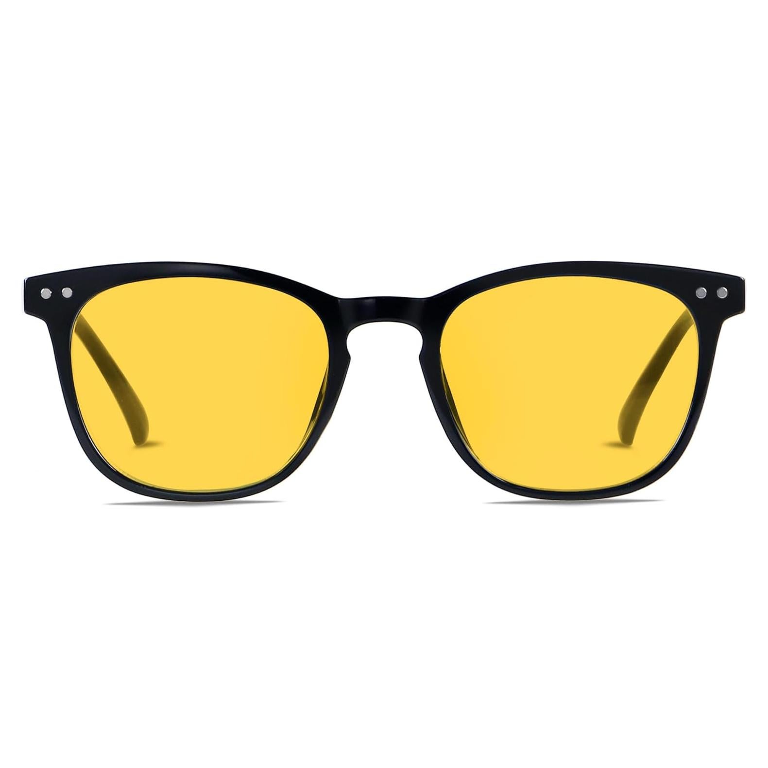 Gafas bloqueadoras de luz azul ANDWOOD LS01B unisex, marco pequeño