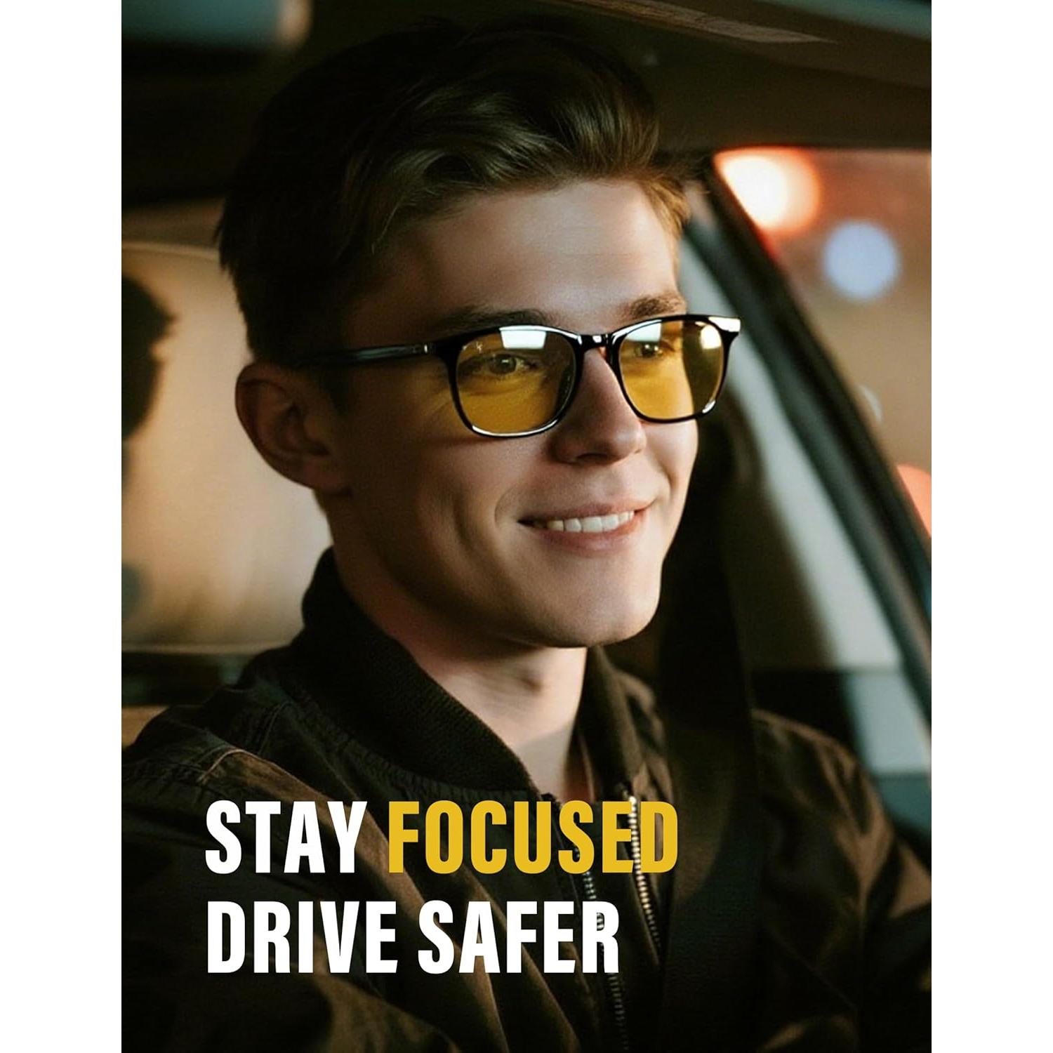 Gafas de Bloqueo Luz Azul TIJN Unisex con Lentes Anti-Reflejo