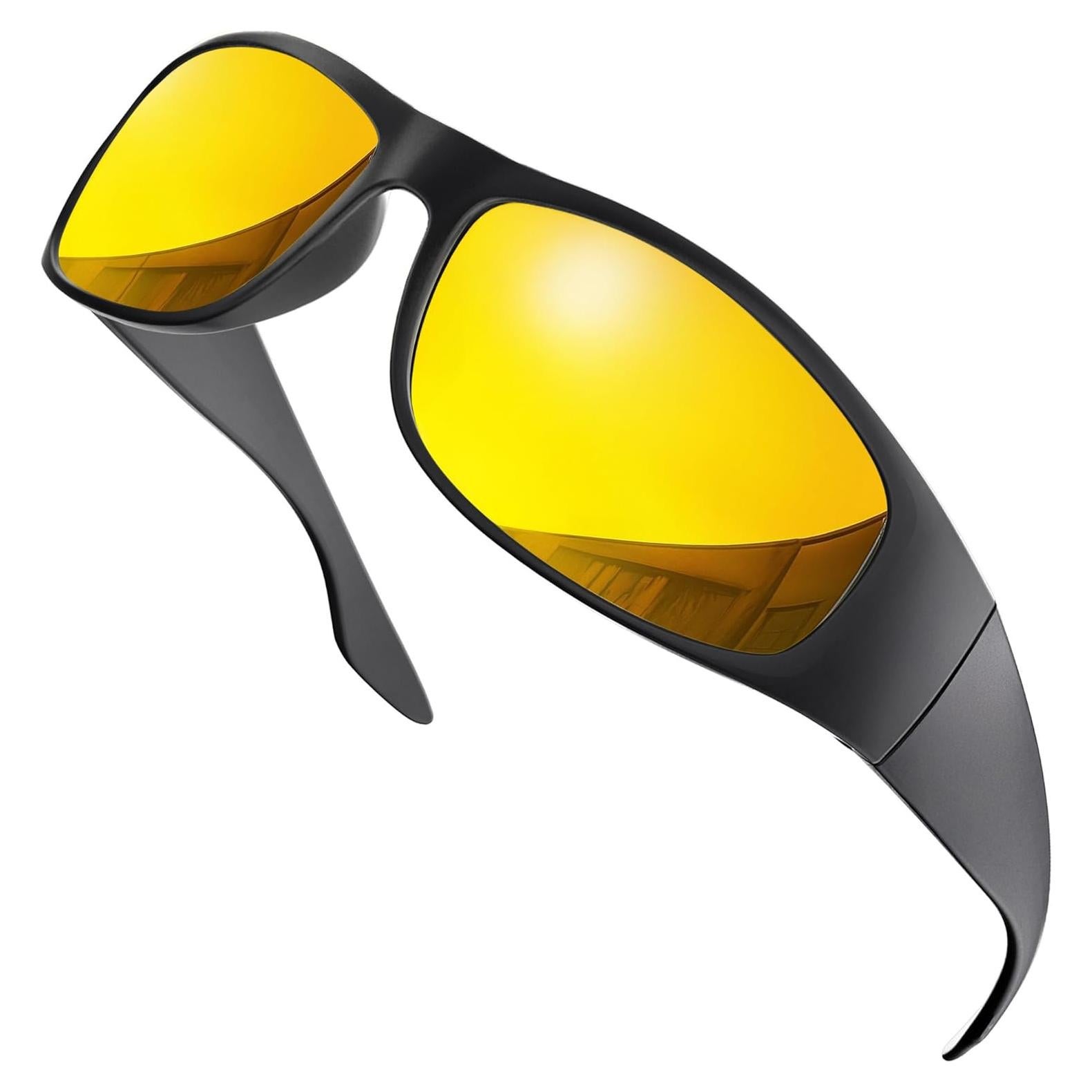 Gafas de Conducción Nocturna Polarizadas GrinderPUNCH Amarillas