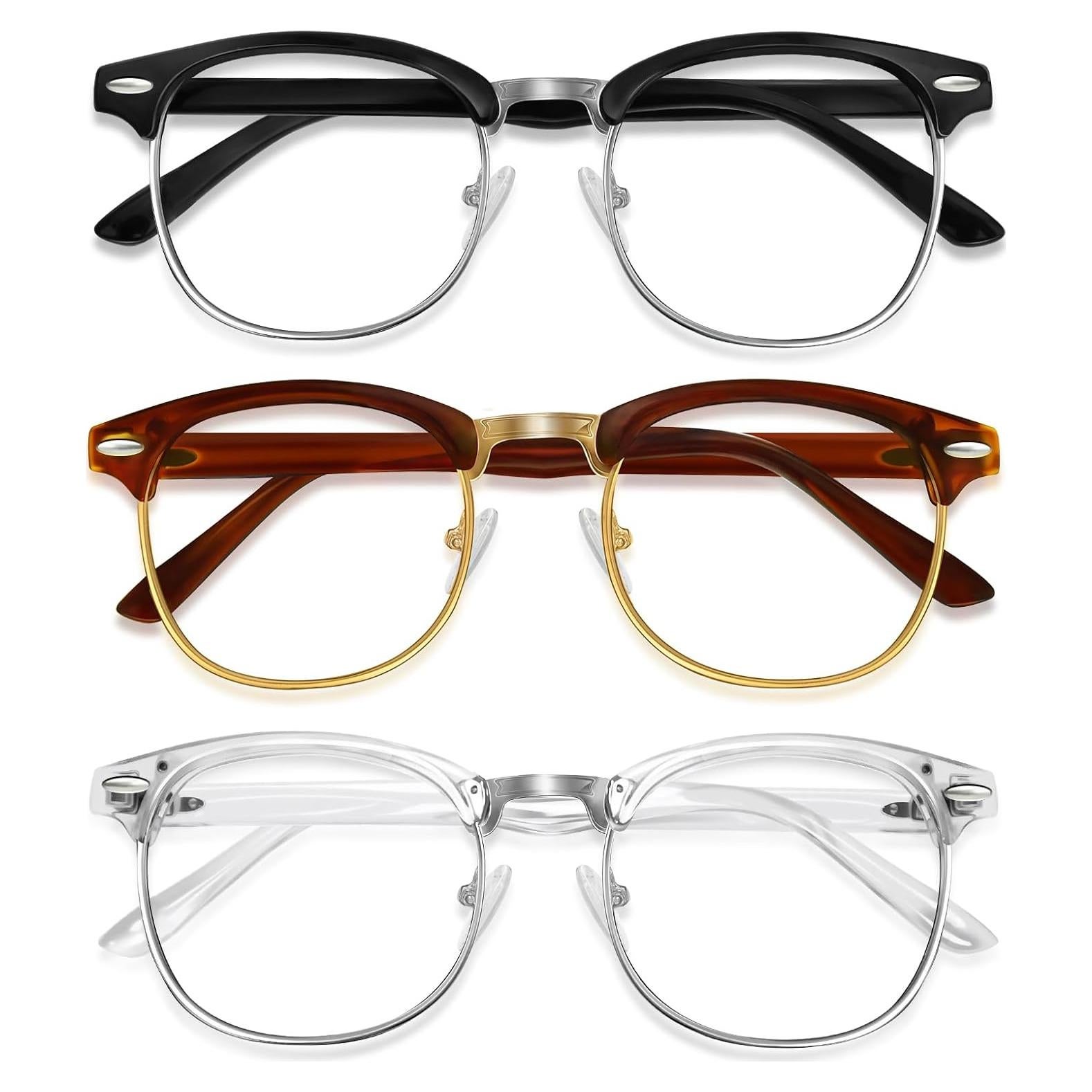 Gafas de Luz Azul WINTOO Unisex Media Montura UV400