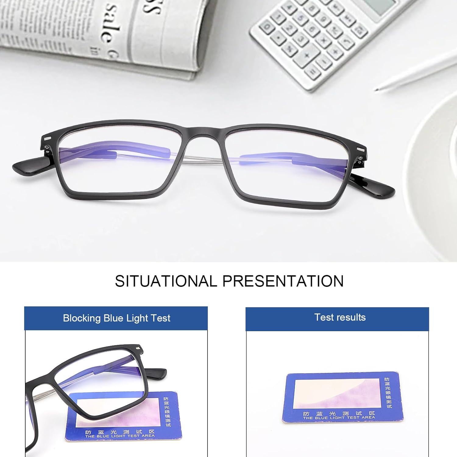 Gafas foto-cromáticas YIMI anti luz azul UV400 unisex