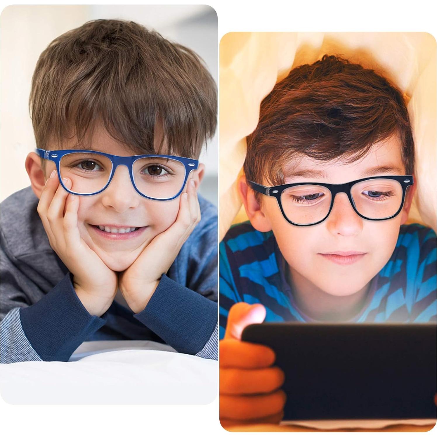 Gafas bloqueadoras de luz azul ALWAYSUV para niños 3-12 años