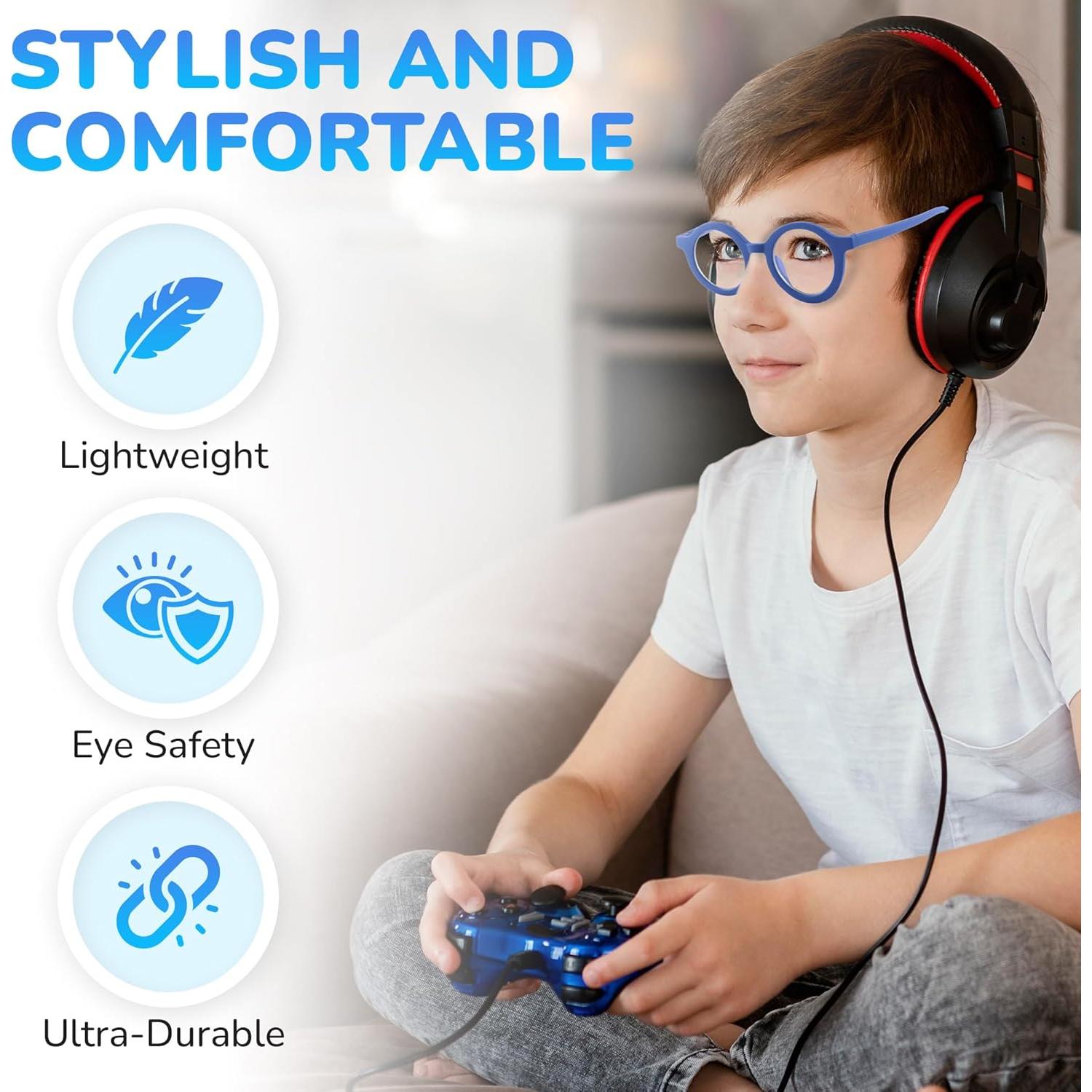Gafas para Niños Yogo Vision Bloqueadoras Luz Azul Antirreflejo
