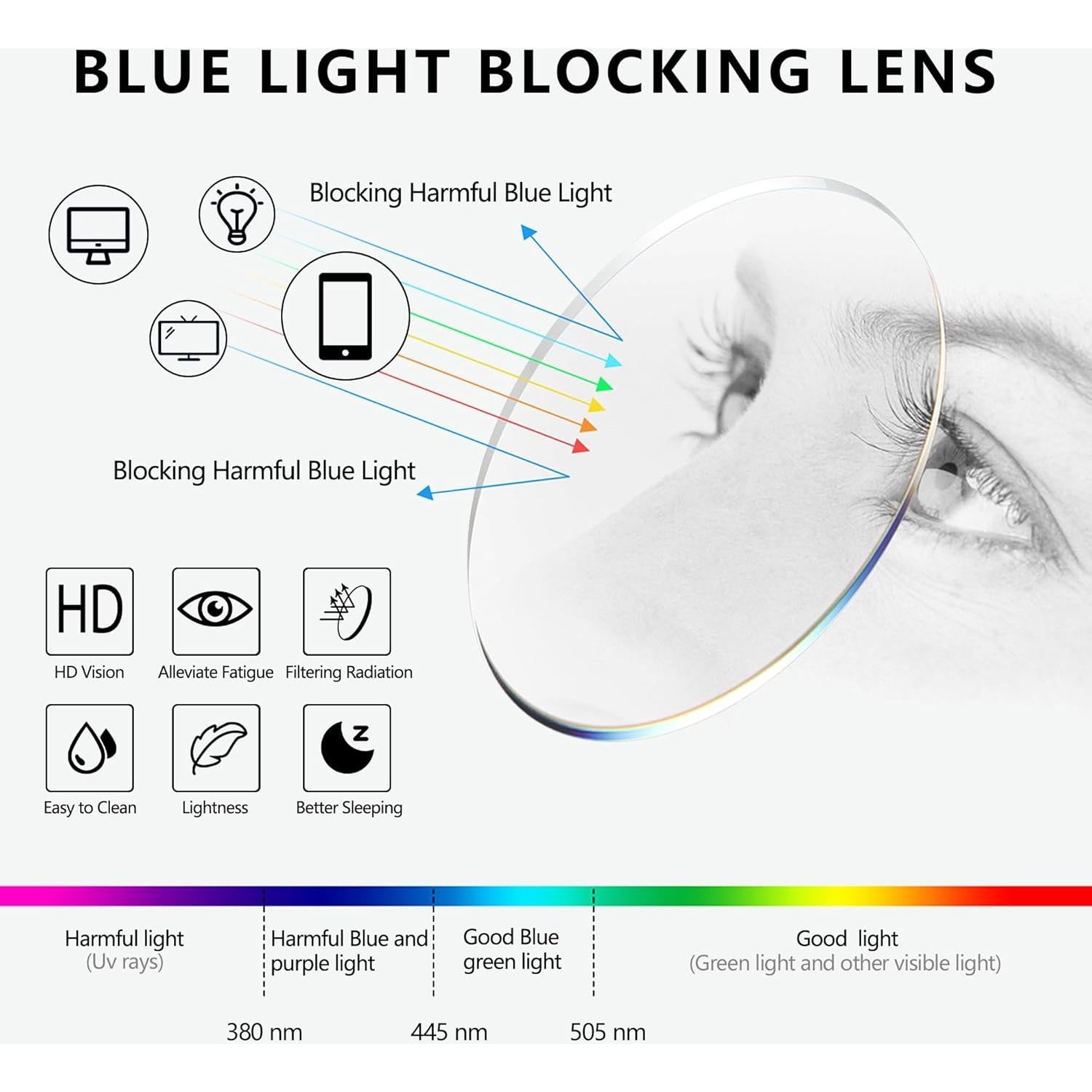 Gafas de lectura deportivas TR90 para hombres - Paquete de 5