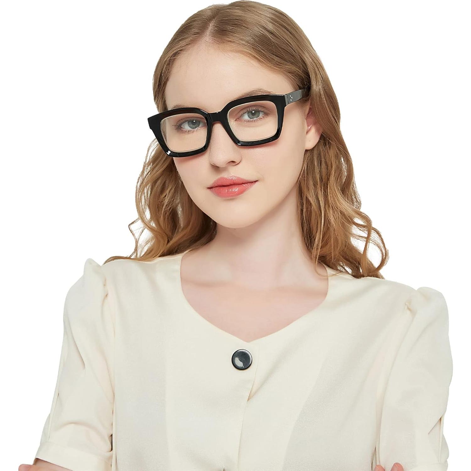 Gafas de lectura progresivas Zxyoo tortuga 2.25x anti-luz azul