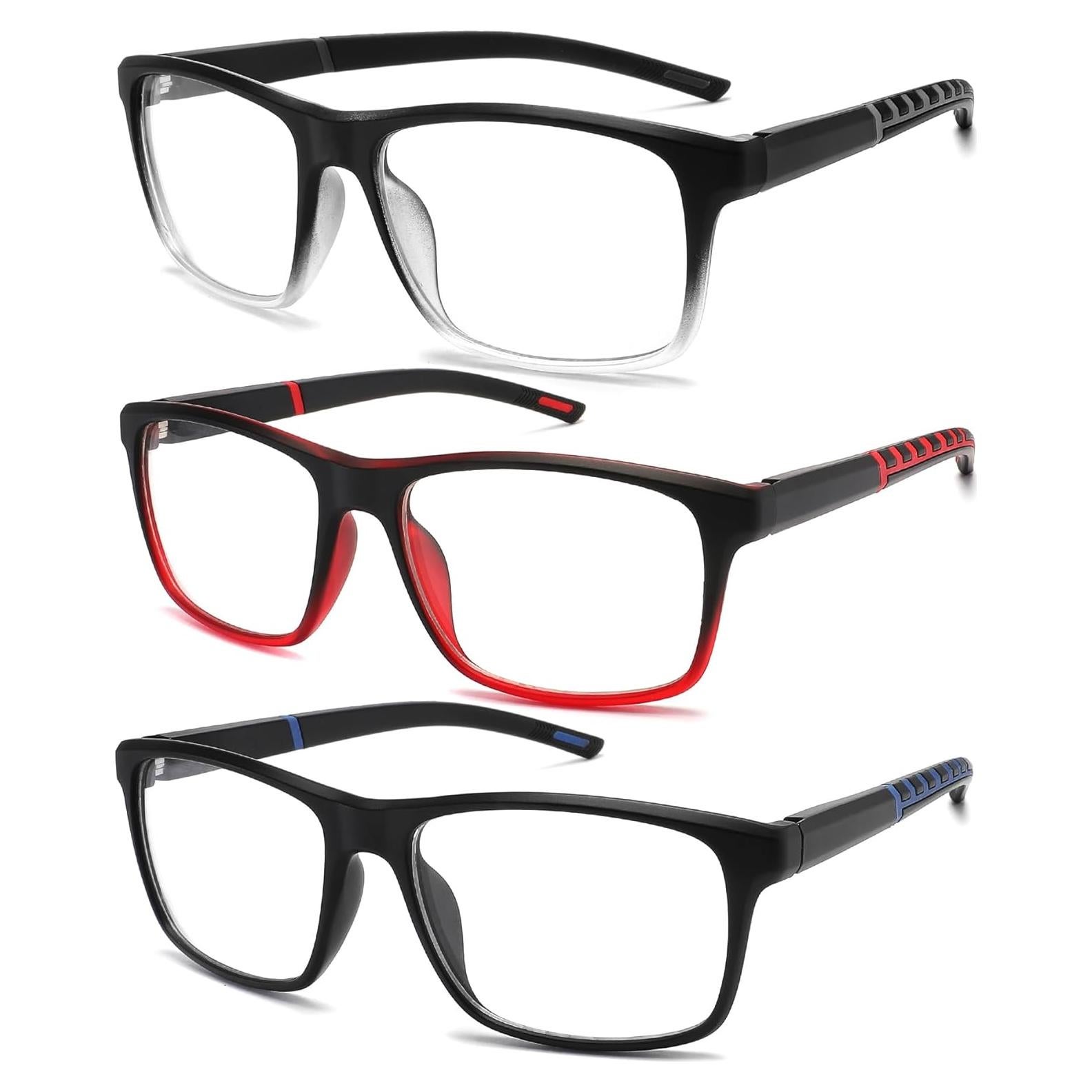 Paquete de 3 Gafas de Lectura Readersoul 3.0x Antiluz Azul