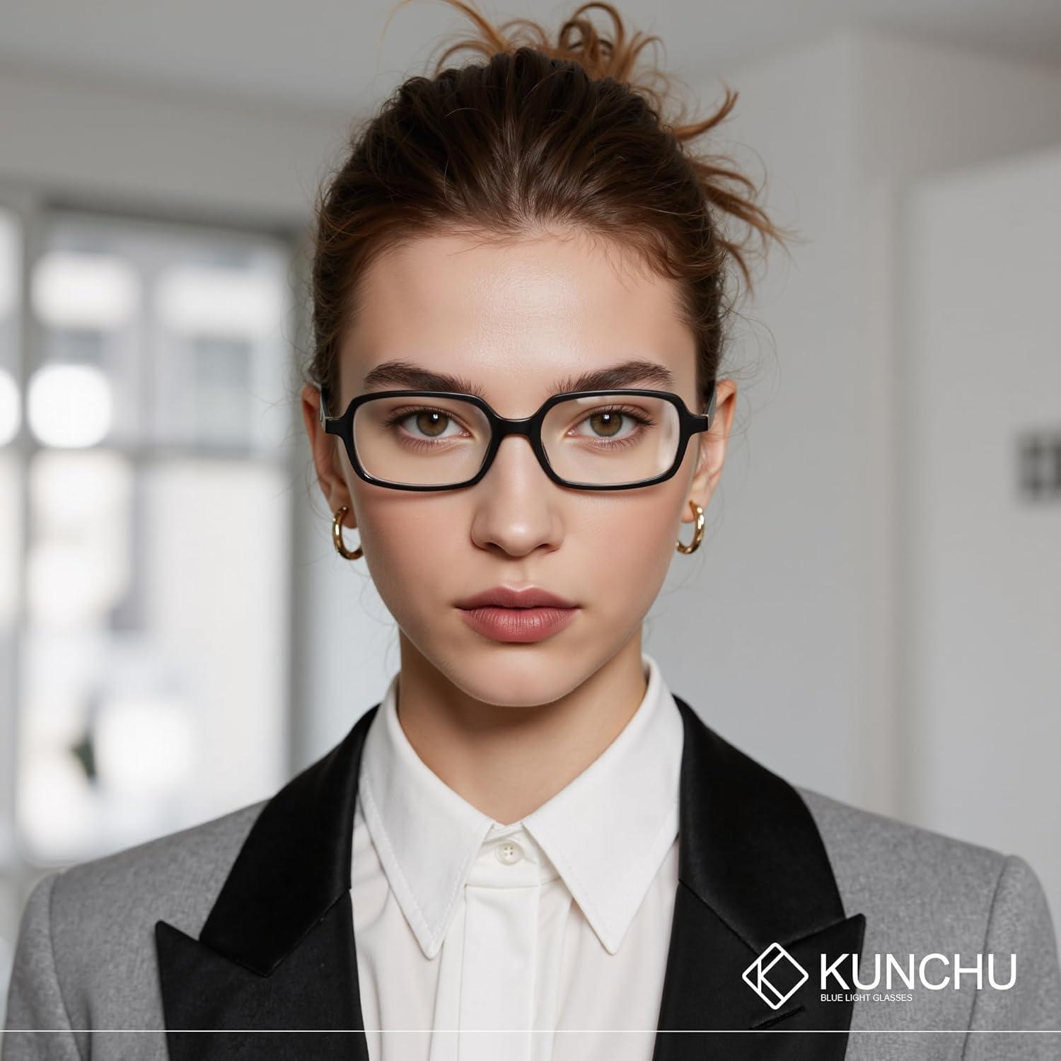 Gafas de Luz Azul para Mujer - Protección UV y Estilo Cuadrado