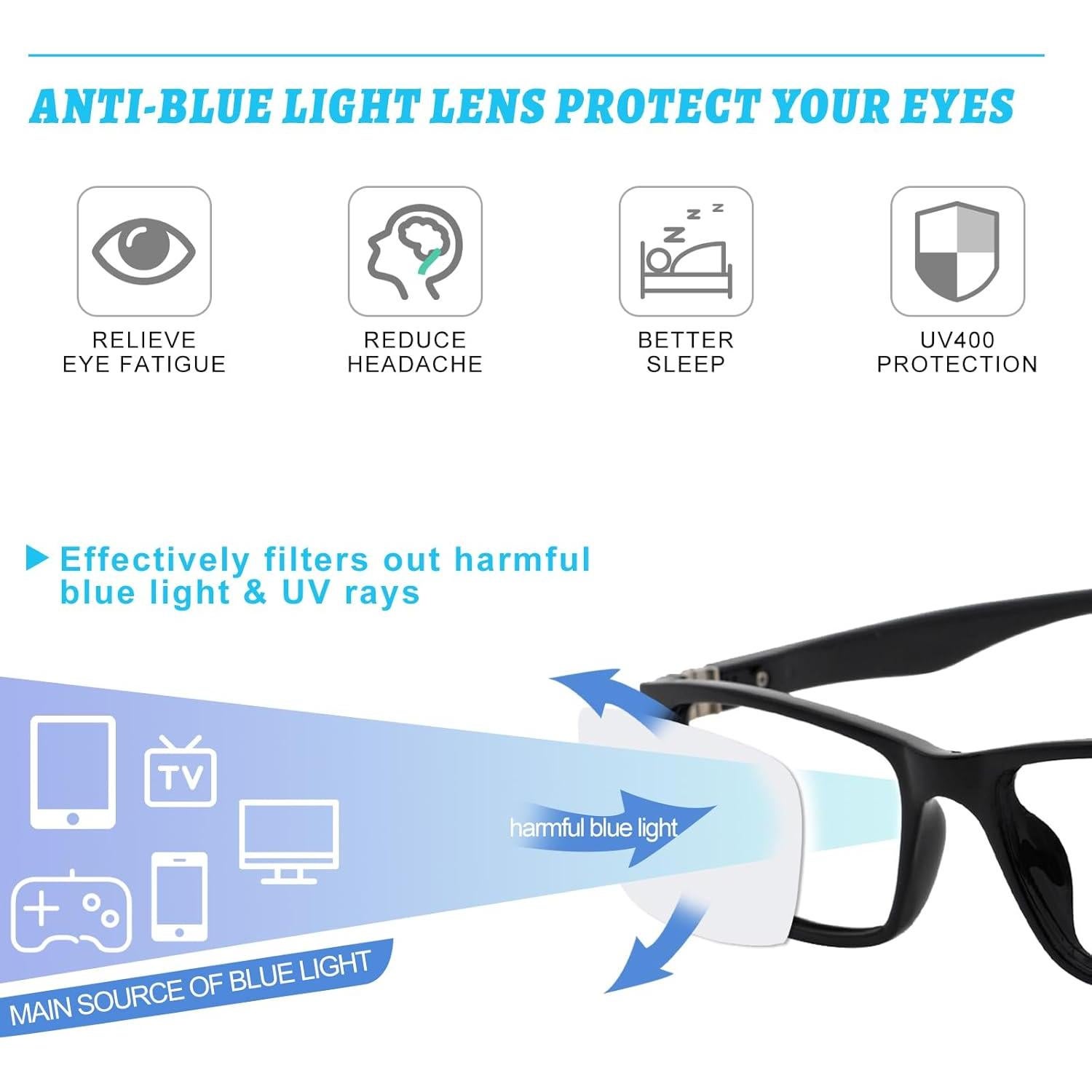 Gafas Bifocales de Lectura OCCI CHIARI para Hombres 2.5x