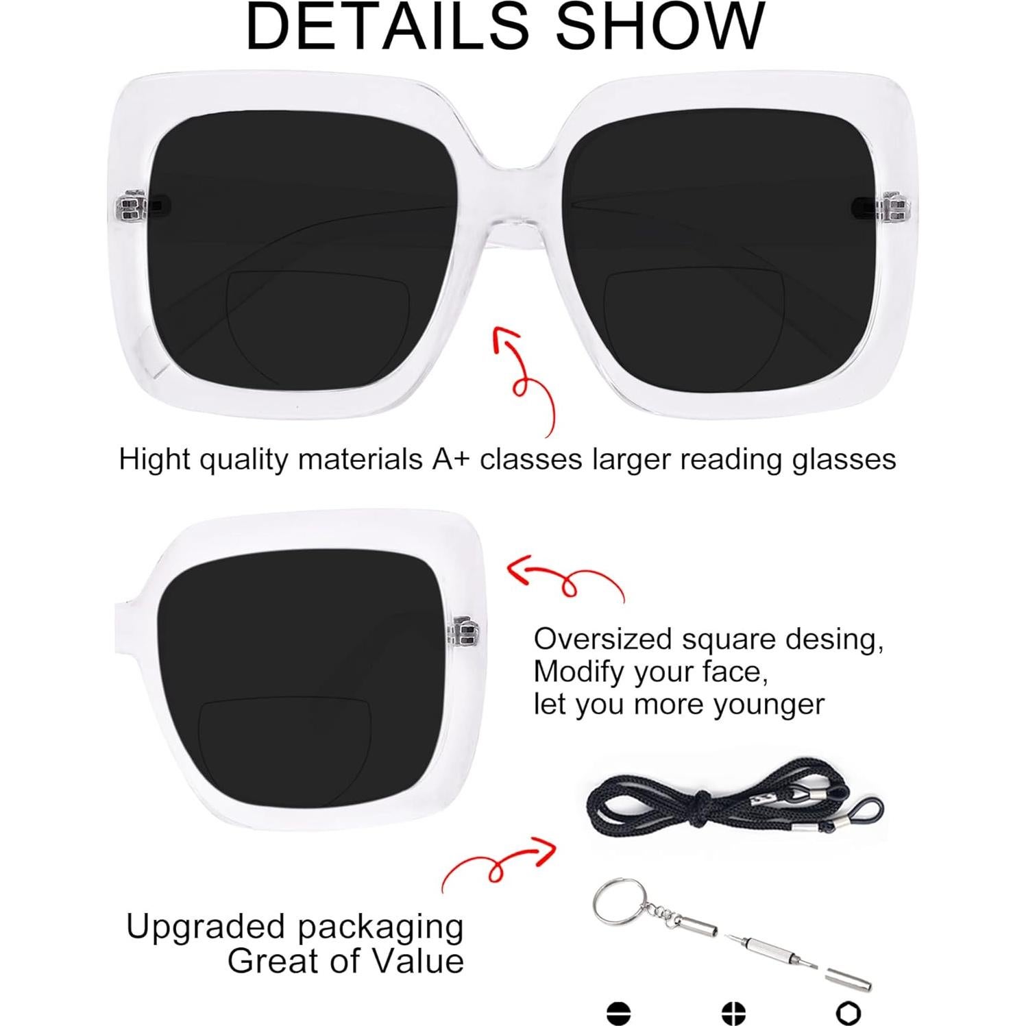 Gafas de Sol Bifocales OCCI CHIARI para Mujeres 1.0 UV400