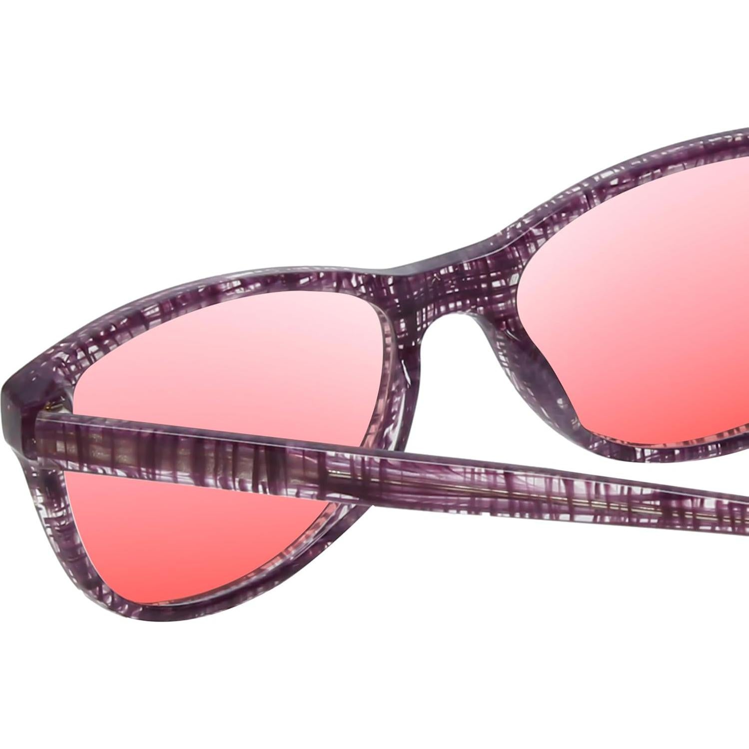 Gafas de lectura FL-41 Cat Eye Tulip Calabria 2.5x para mujeres