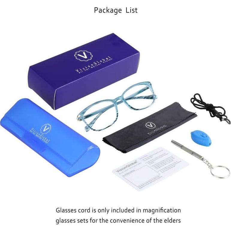 Gafas bloqueadoras de luz azul VisionGlobal Anti-Fog 0.0x