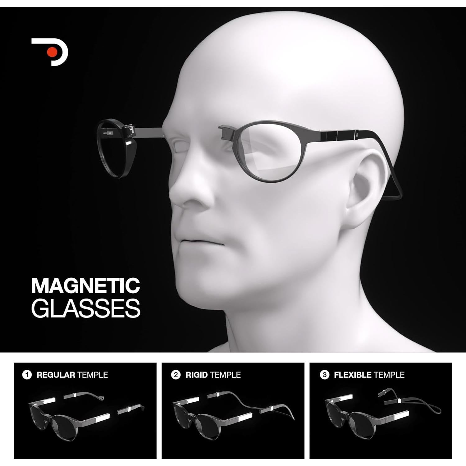 Gafas de lectura DIDINSKY DIKRIK UFFIZI con imanes y filtro azul